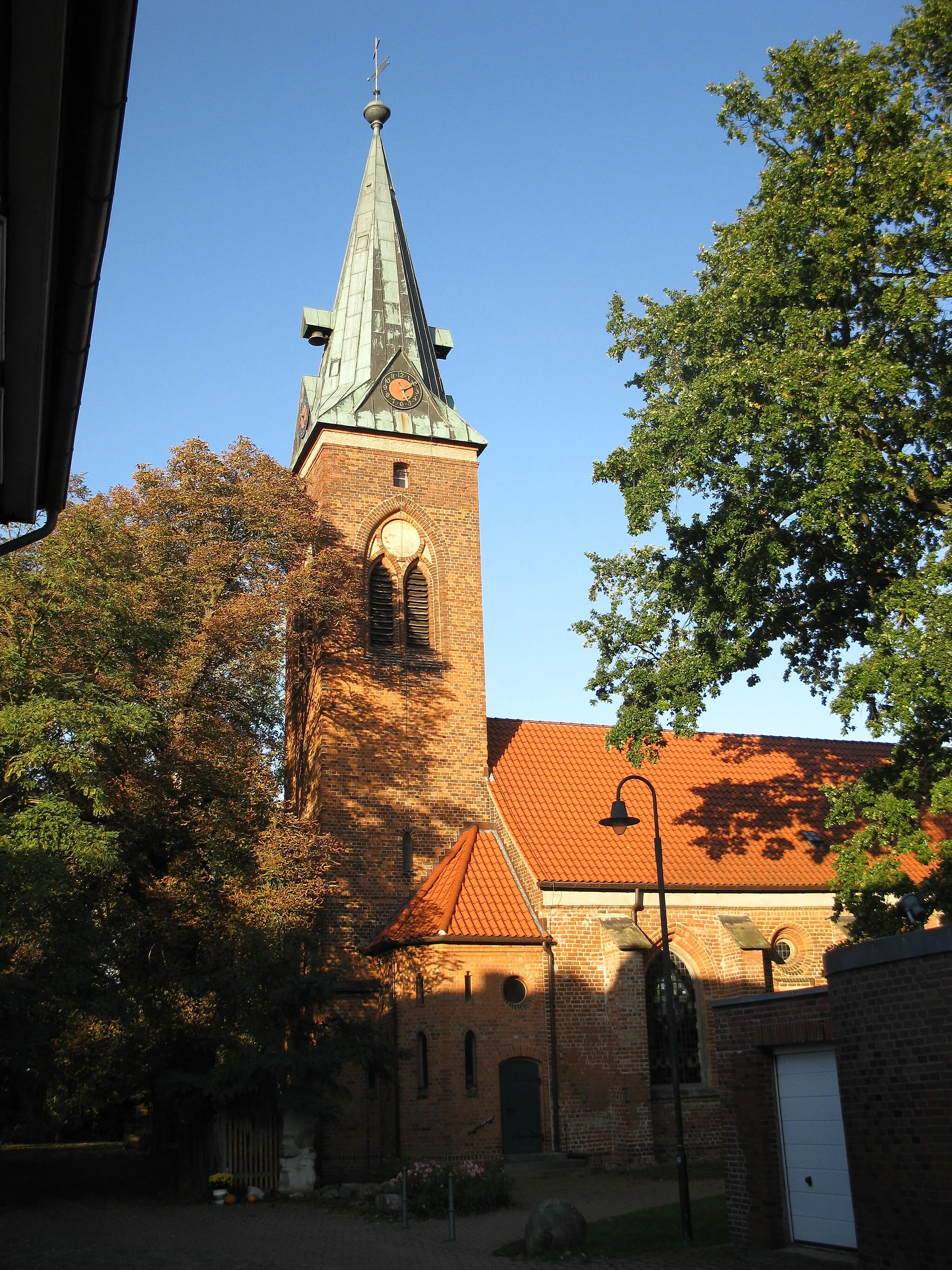 Photo showing: Protestant church, Wustrow (Wendland), Germany