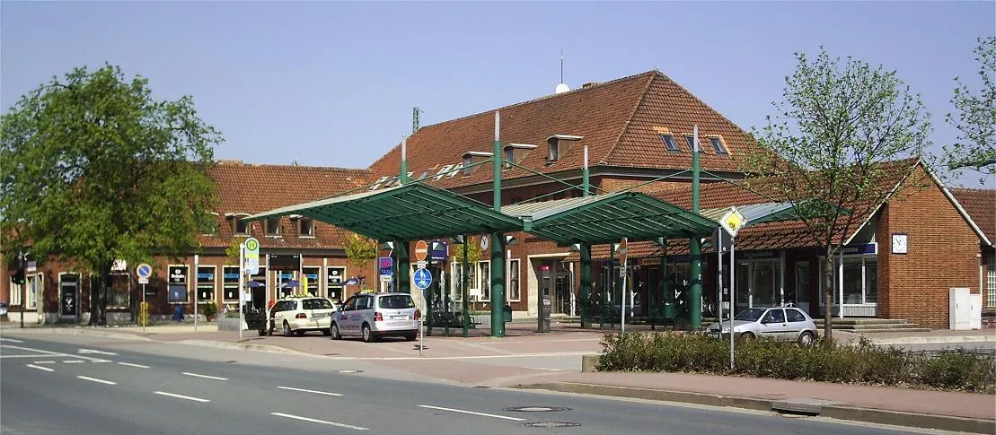 Photo showing: Bahnhof Nienburg/Weser