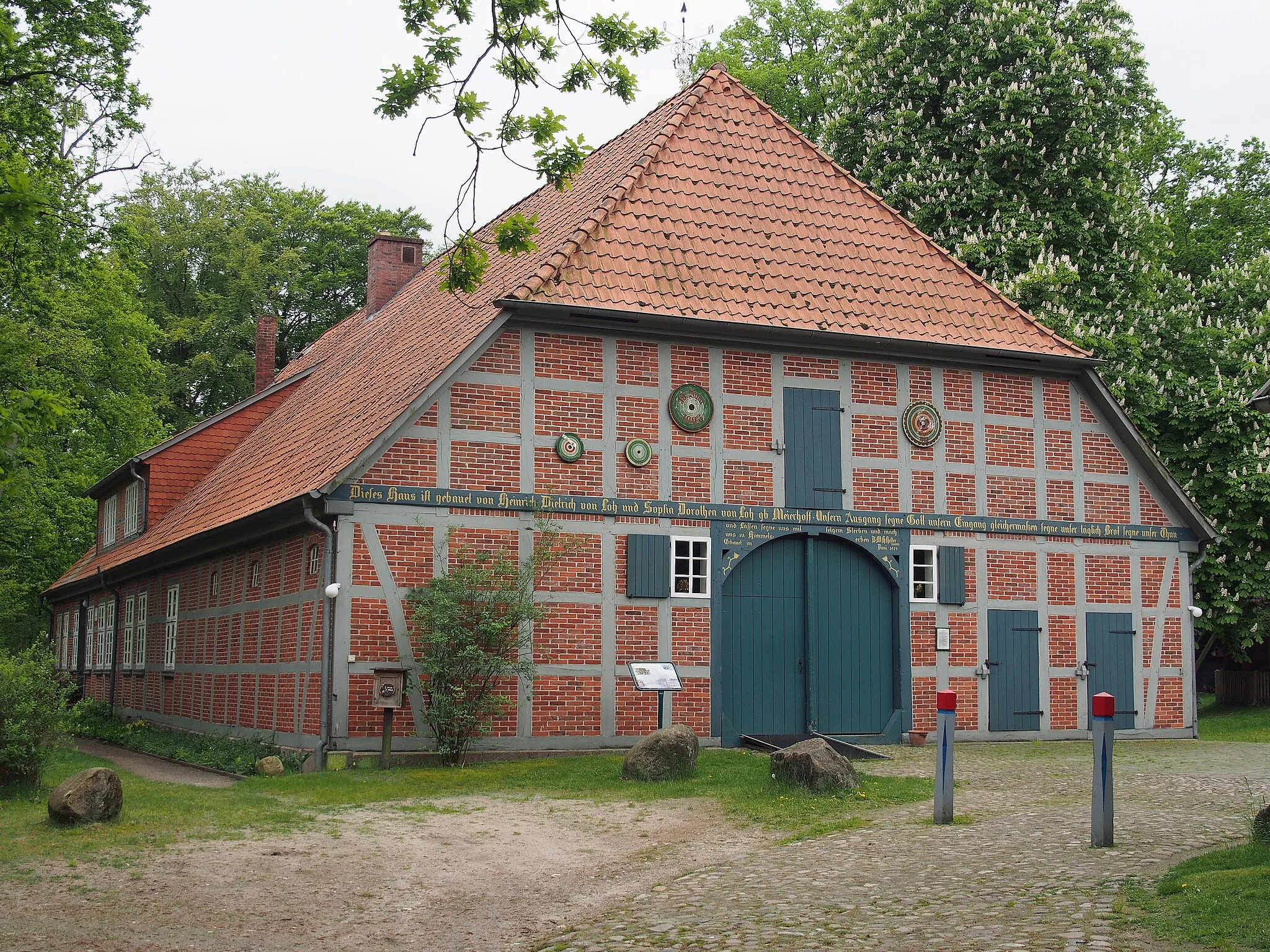 Photo showing: Peetshof in Wietzendorf, Landkreis Heidekreis, Lüneburger Heide