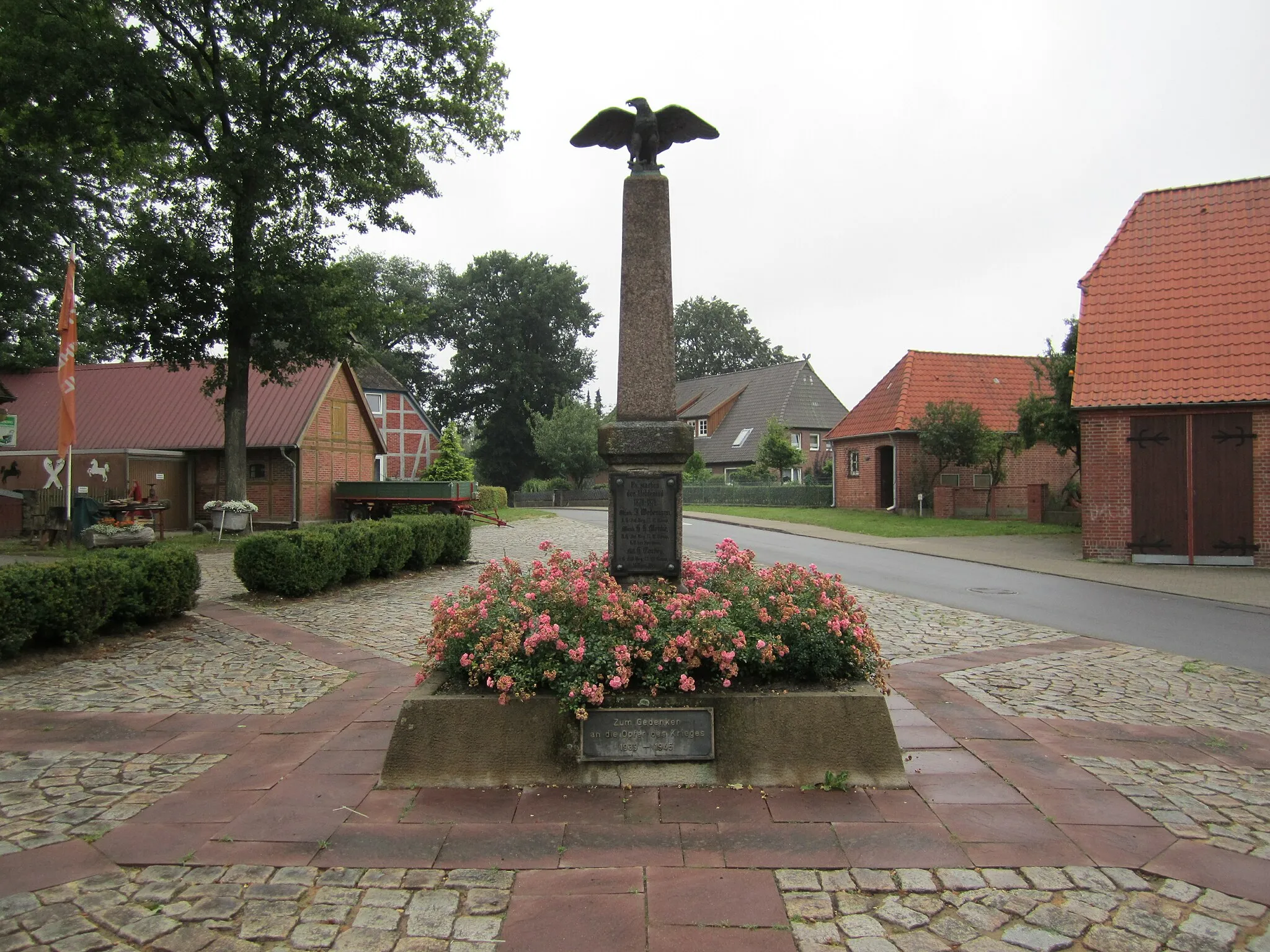 Photo showing: Denkmal für die Gefallenen 1870-1871 in Kirchgellersen