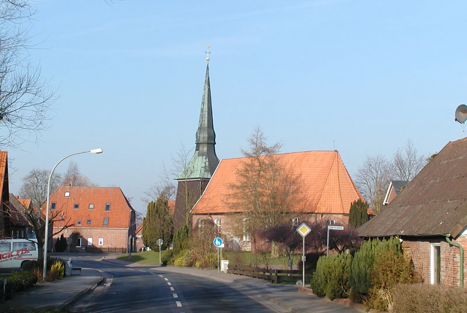 Photo showing: Die Kirche von Osterbruch