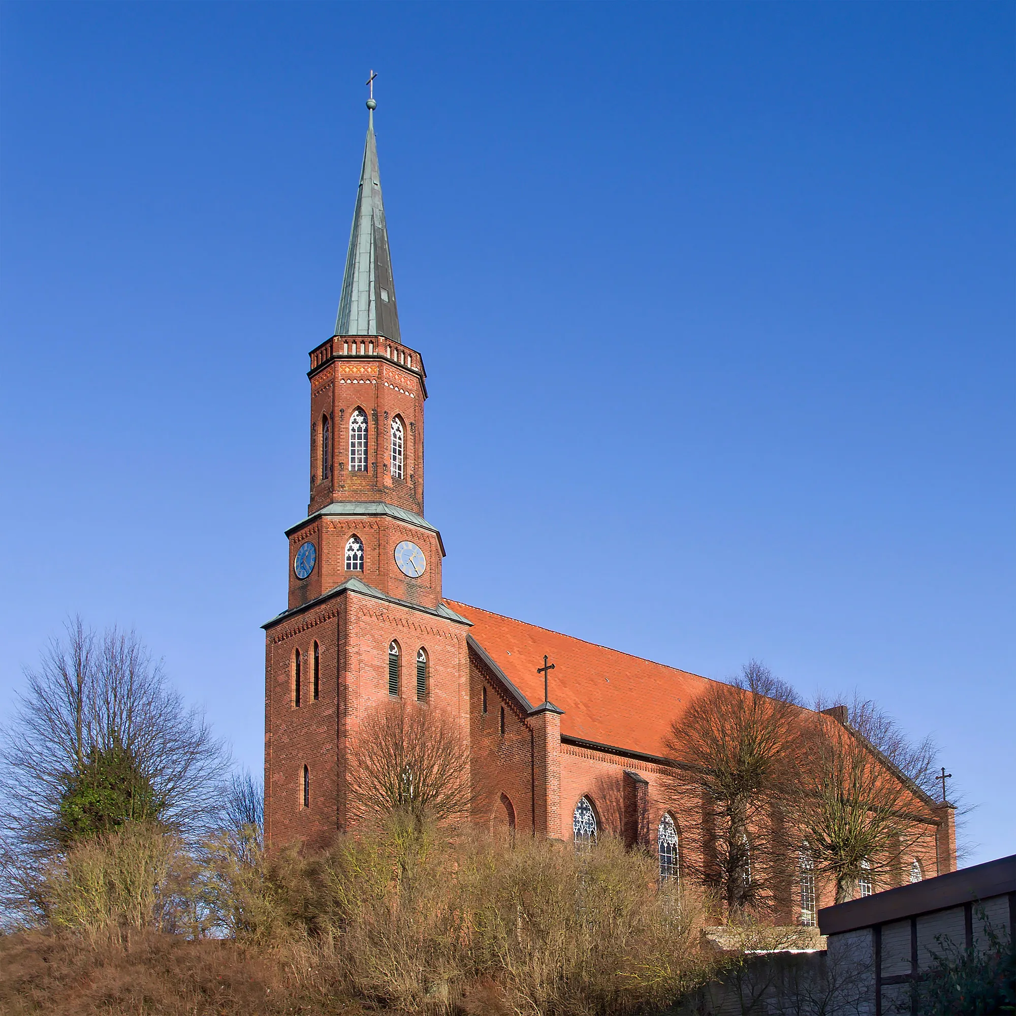 Photo showing: Church of Clenze (district Lüchow-Dannenberg, northern Germany).
