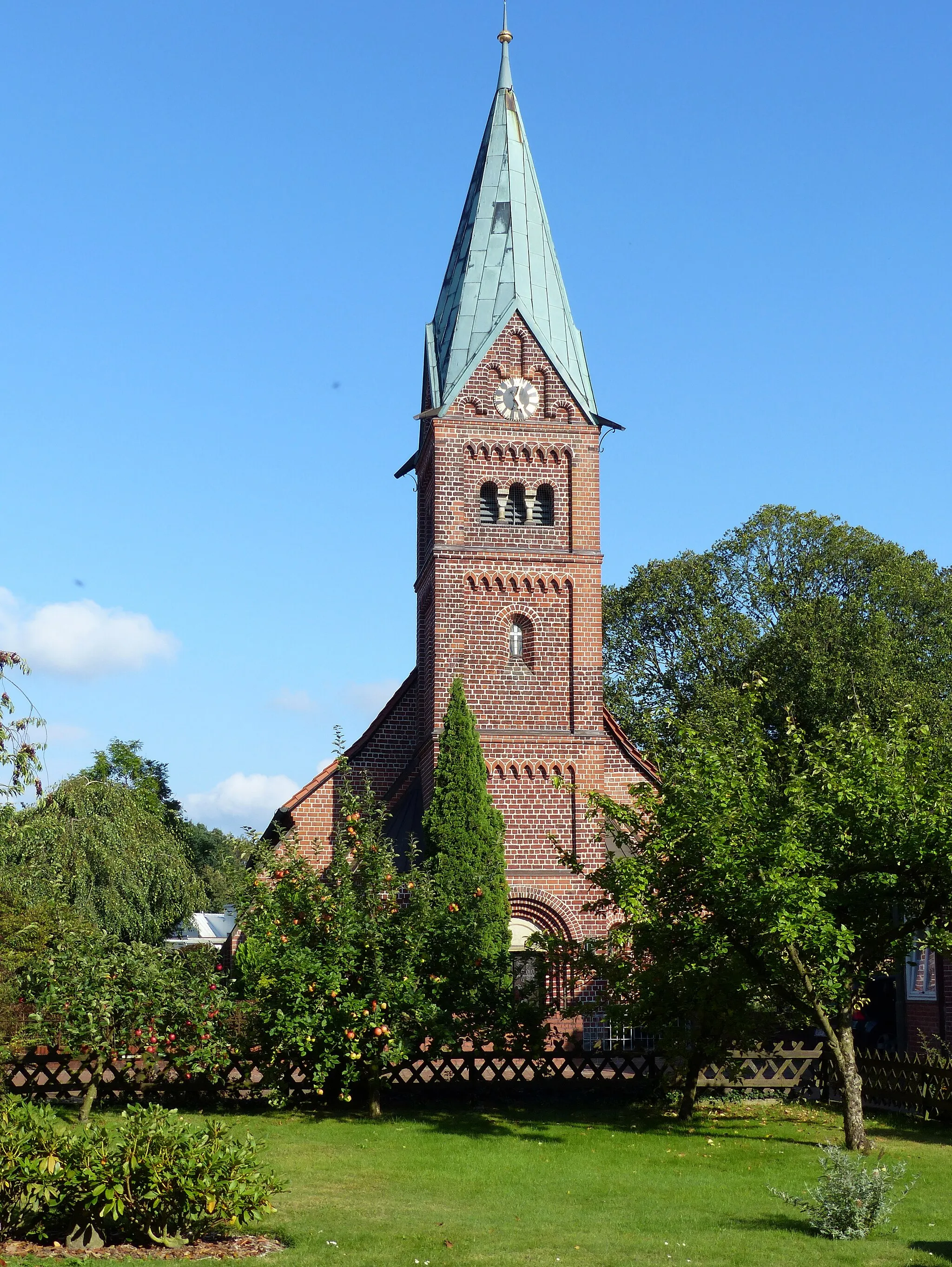 Photo showing: Dorfkirche Sudwalde von Westen