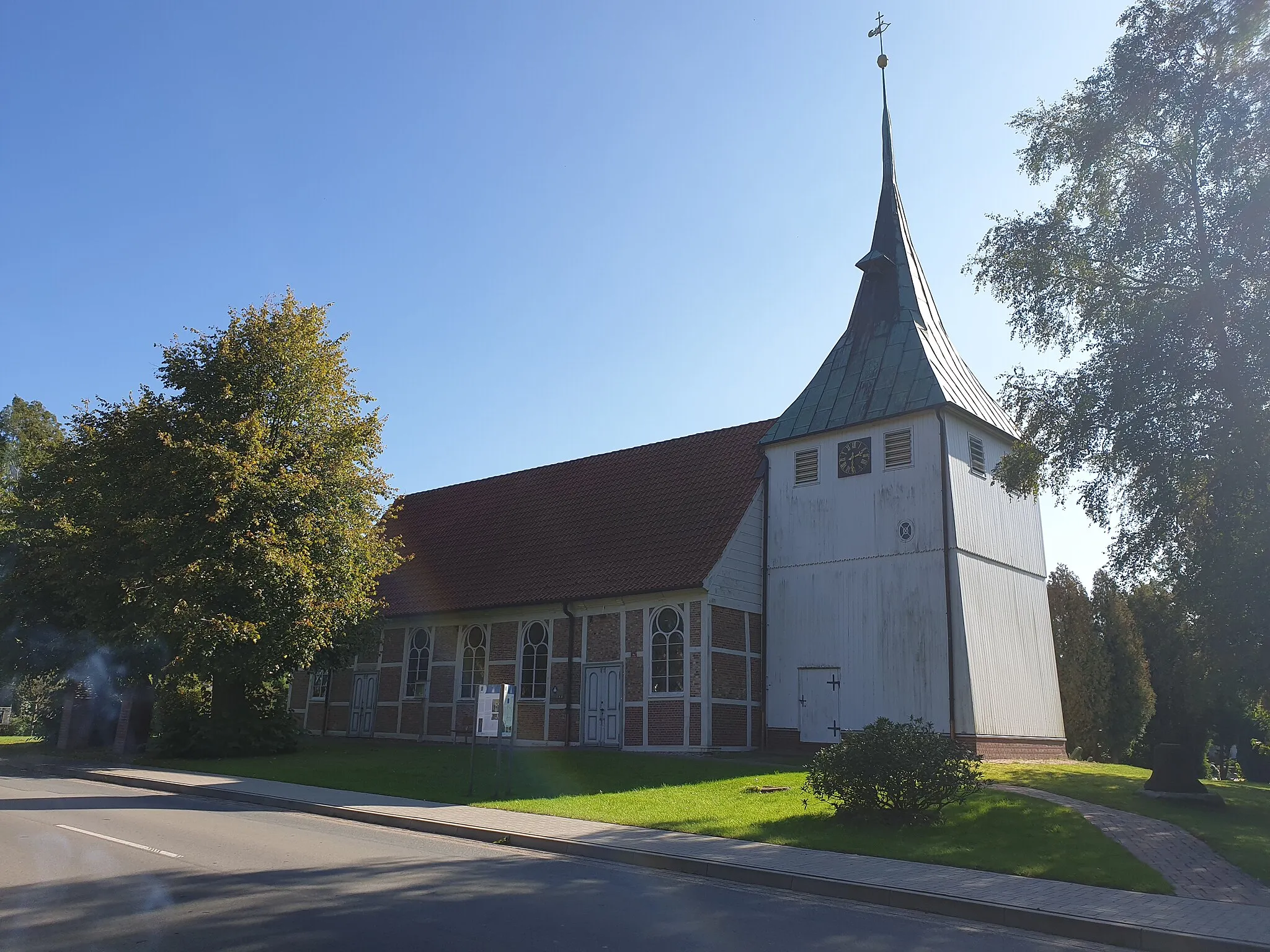 Photo showing: Kirche in Großenwörden an der Oste, Landkreis Stade, Nds.