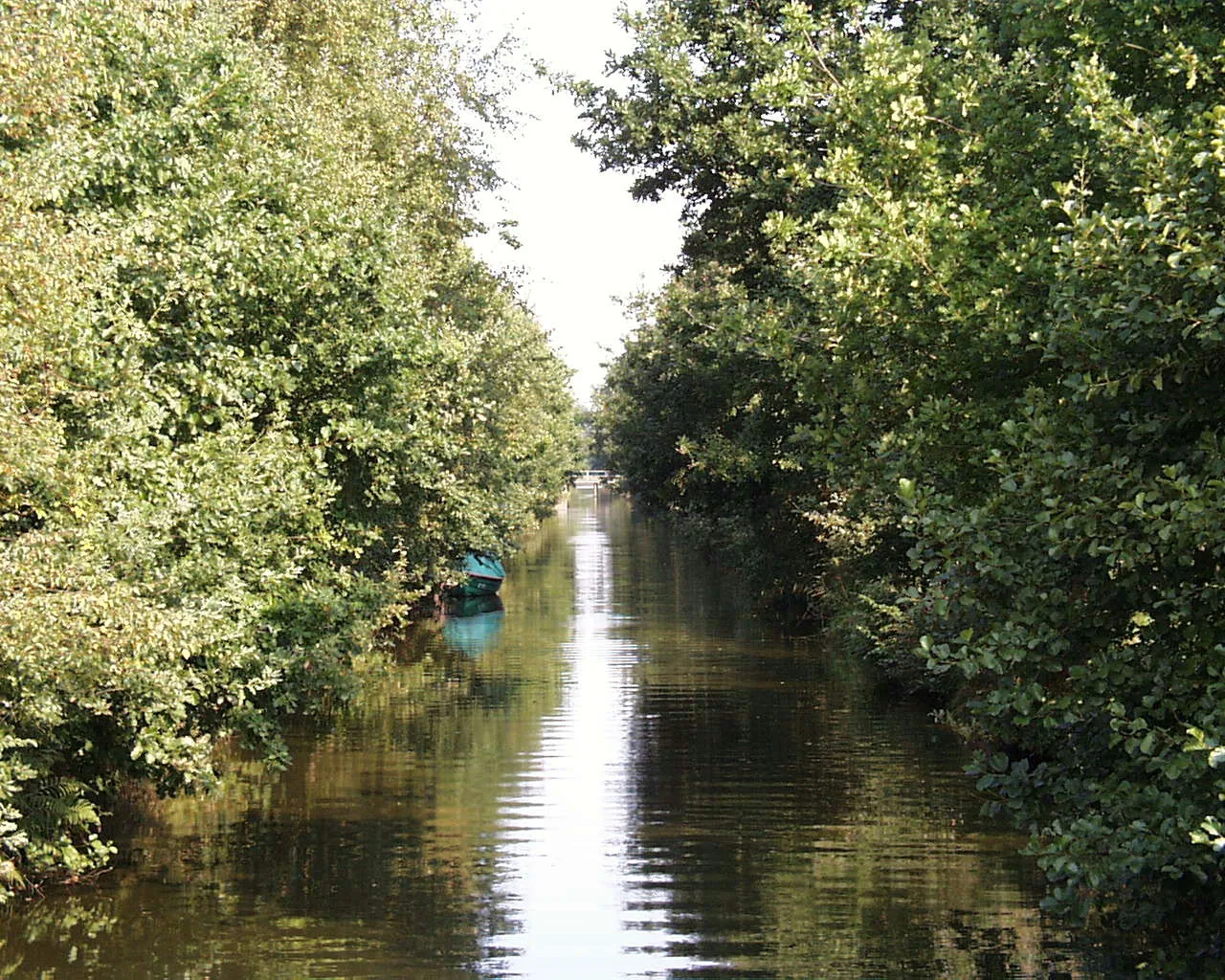 Photo showing: Der Neuhaus-Bülkauer Kanal auch "Opplerkanal" genannt