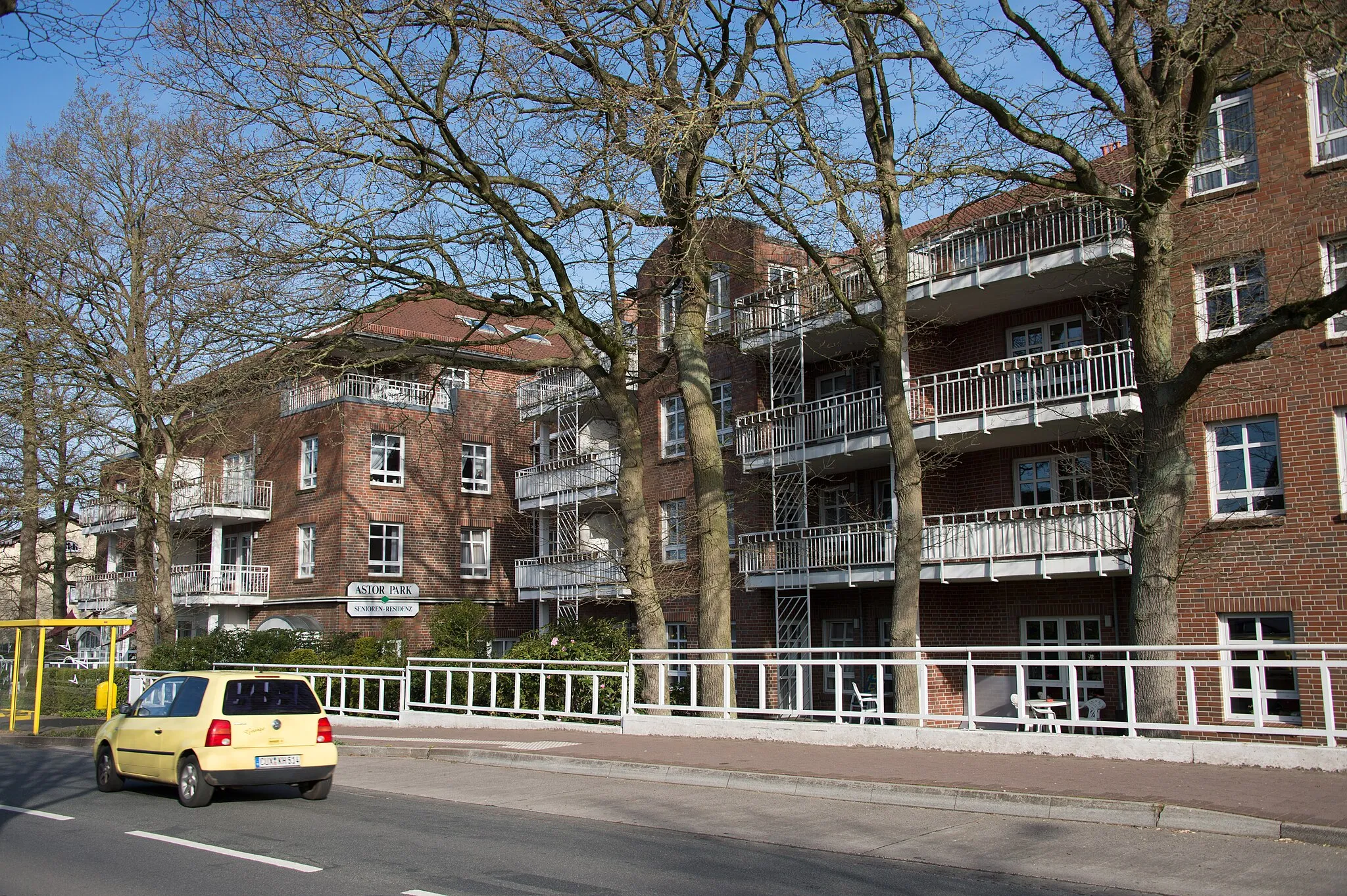 Photo showing: Langen, Ortsteil der Stadt Geestland im niedersächsischen Landkreis Cuxhaven - Pflegeheim Astor Park