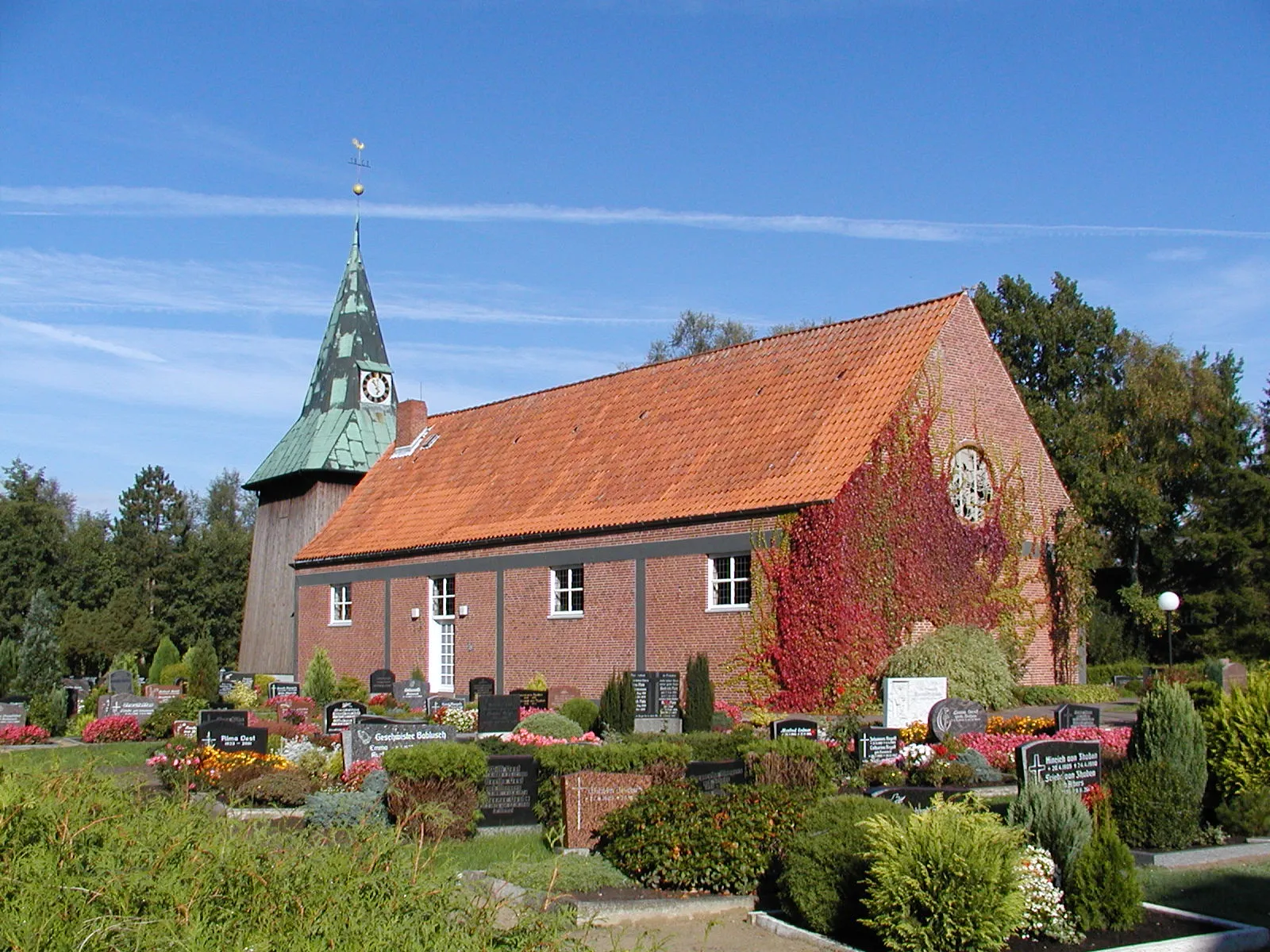 Photo showing: The Evangelical Lutheran St. Josse Church in Odisheim, Lower Saxony, Germany.