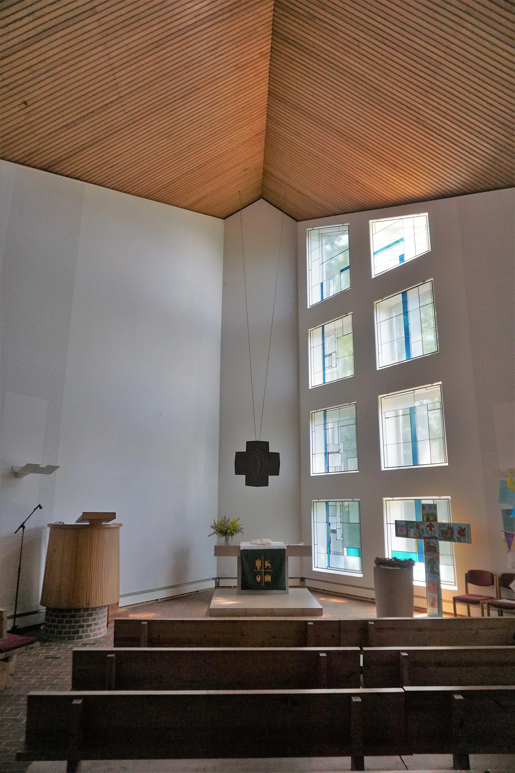 Photo showing: Interior of the Matthew Church in Barendorf, district of Lüneburg.