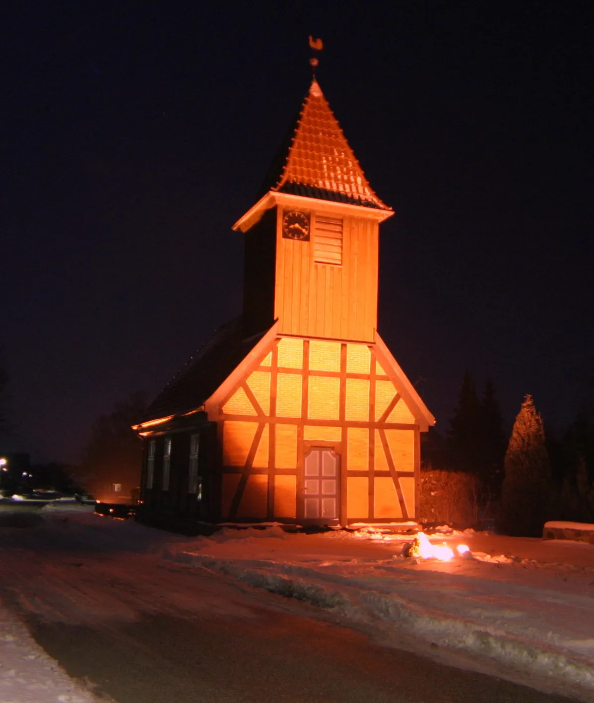 Photo showing: Kapelle in der Gemeinde Basedow (Herzogtum Lauenburg)
Carsten Lübbert