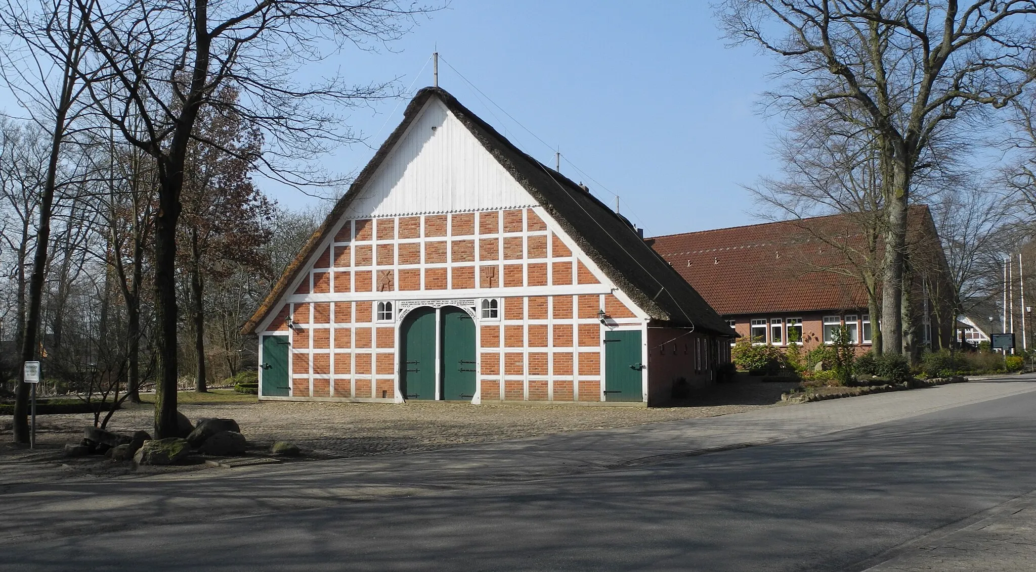 Photo showing: Oldendorf (landkreis Stade) - Fachwerk Bauernhof