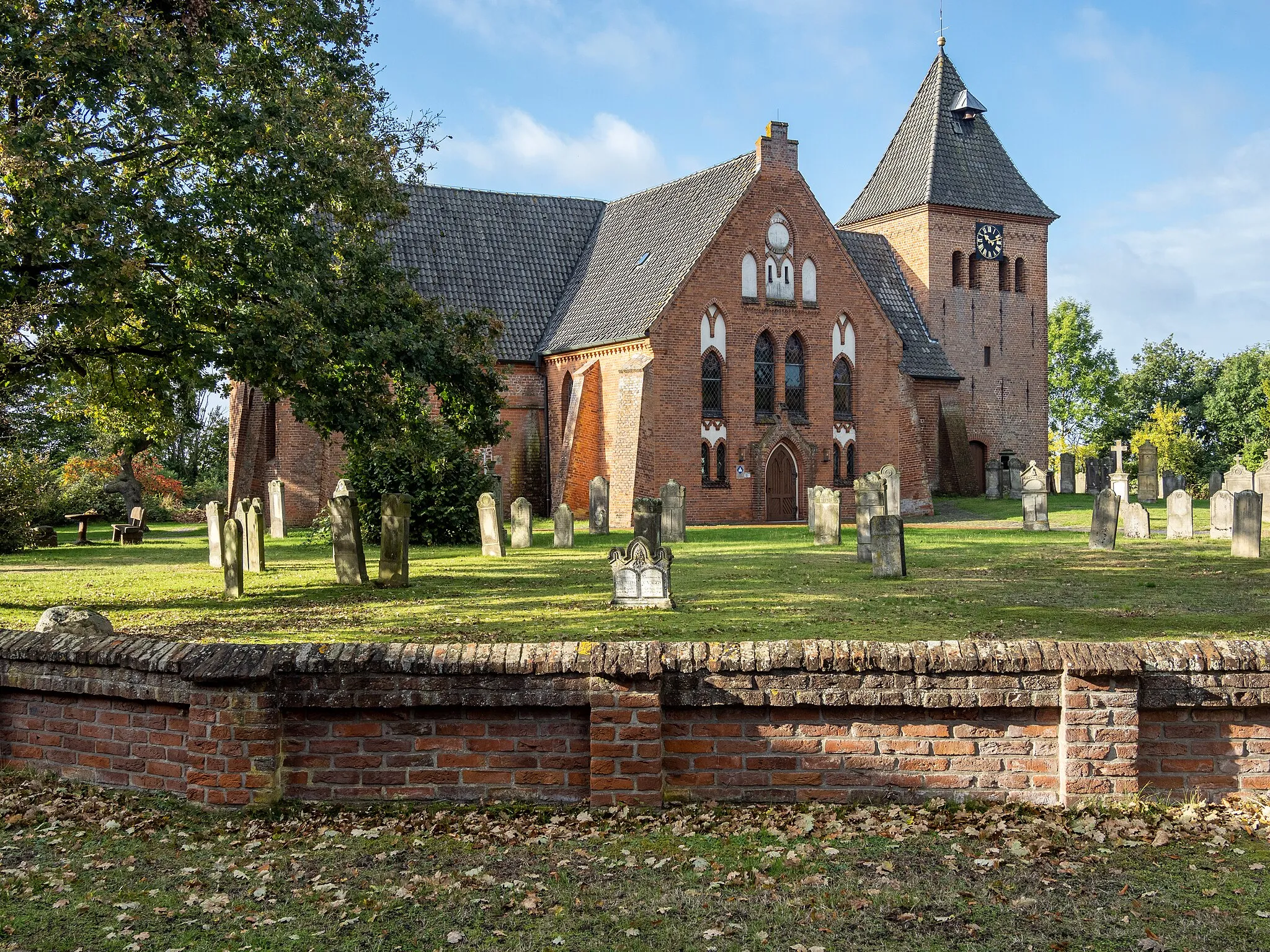 Photo showing: St. Sigismund-Kirche in Daverden (Flecken Langwedel, Kreis Verden/Aller)