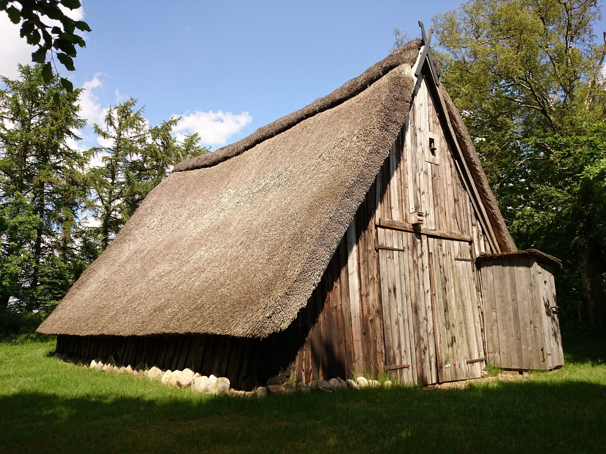 Photo showing: Historischer Schafstall von 1750 in Fintel.