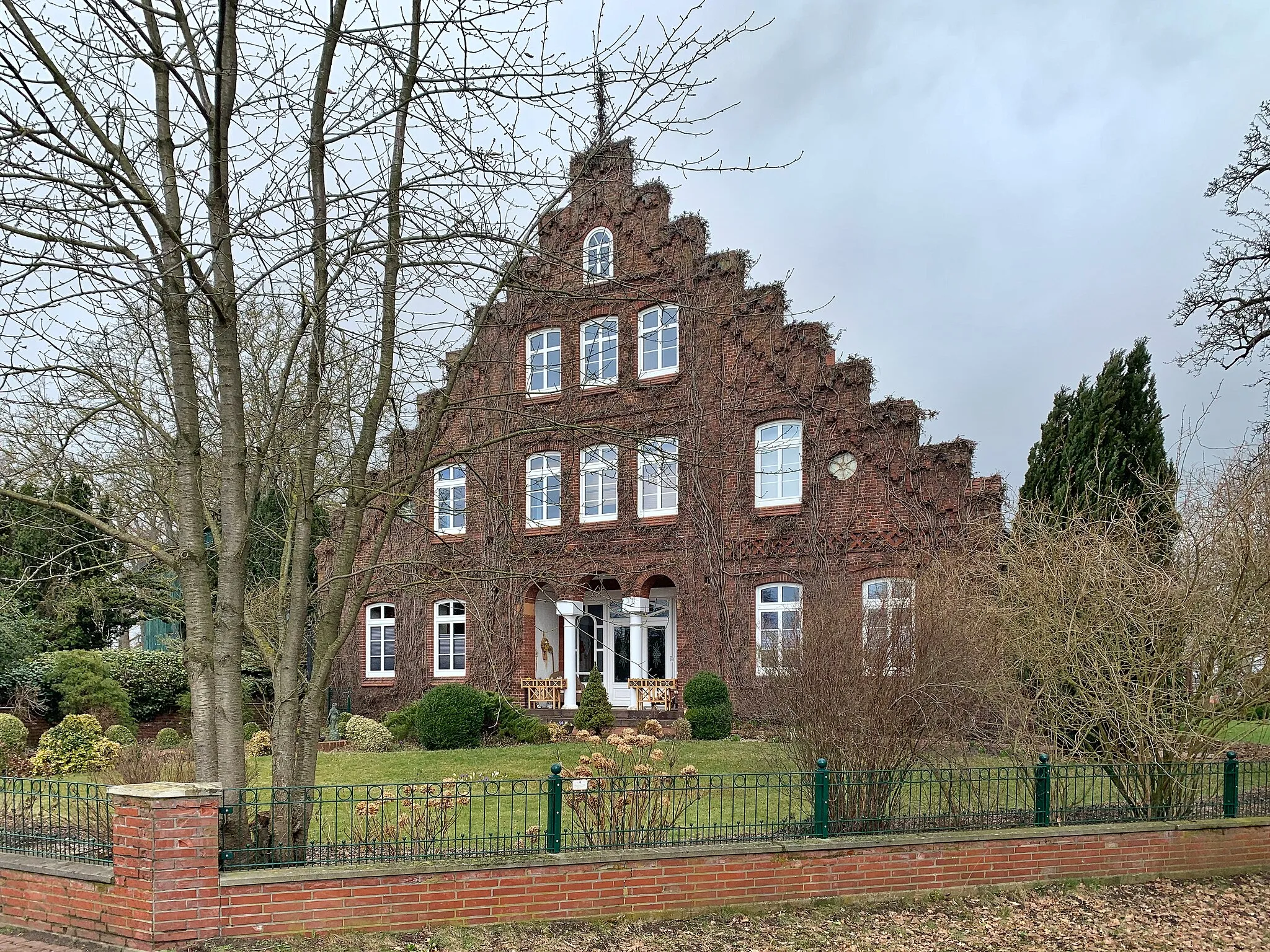 Photo showing: Denkmalgeschütztes Bauerhaus in Sangenstedt