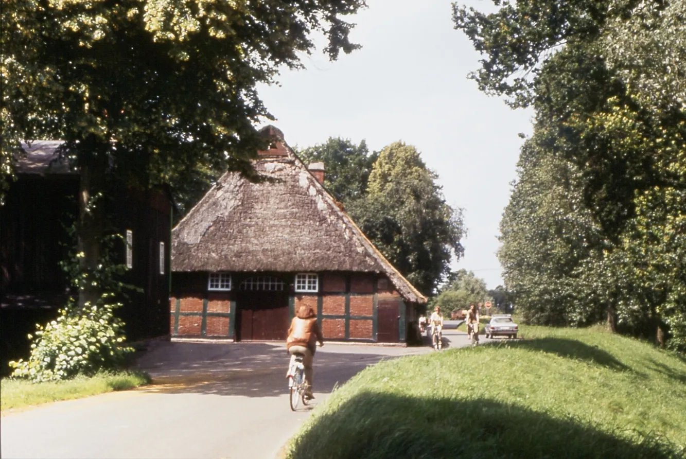 Photo showing: Zweiständerhof am Wümmedeich im Bremer Blockland