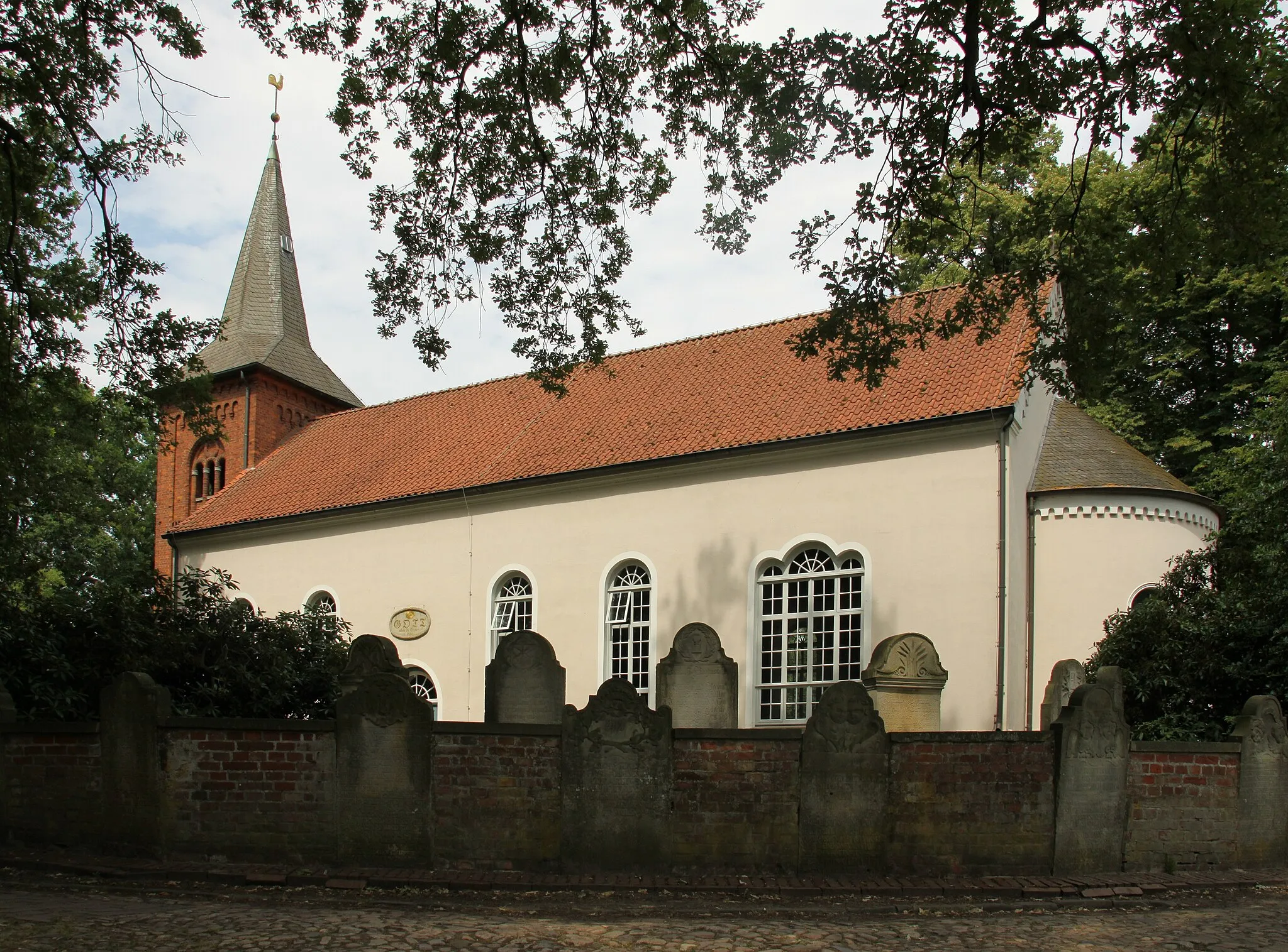 Photo showing: Fischerhude Church