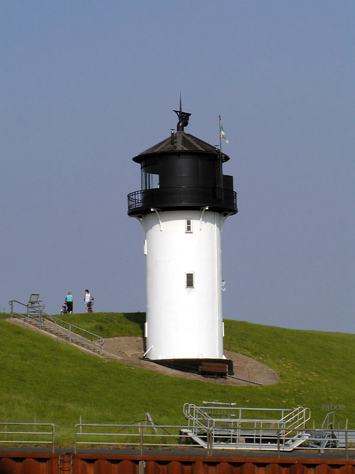 Photo showing: Der alte Leuchtturm in Altenbruch