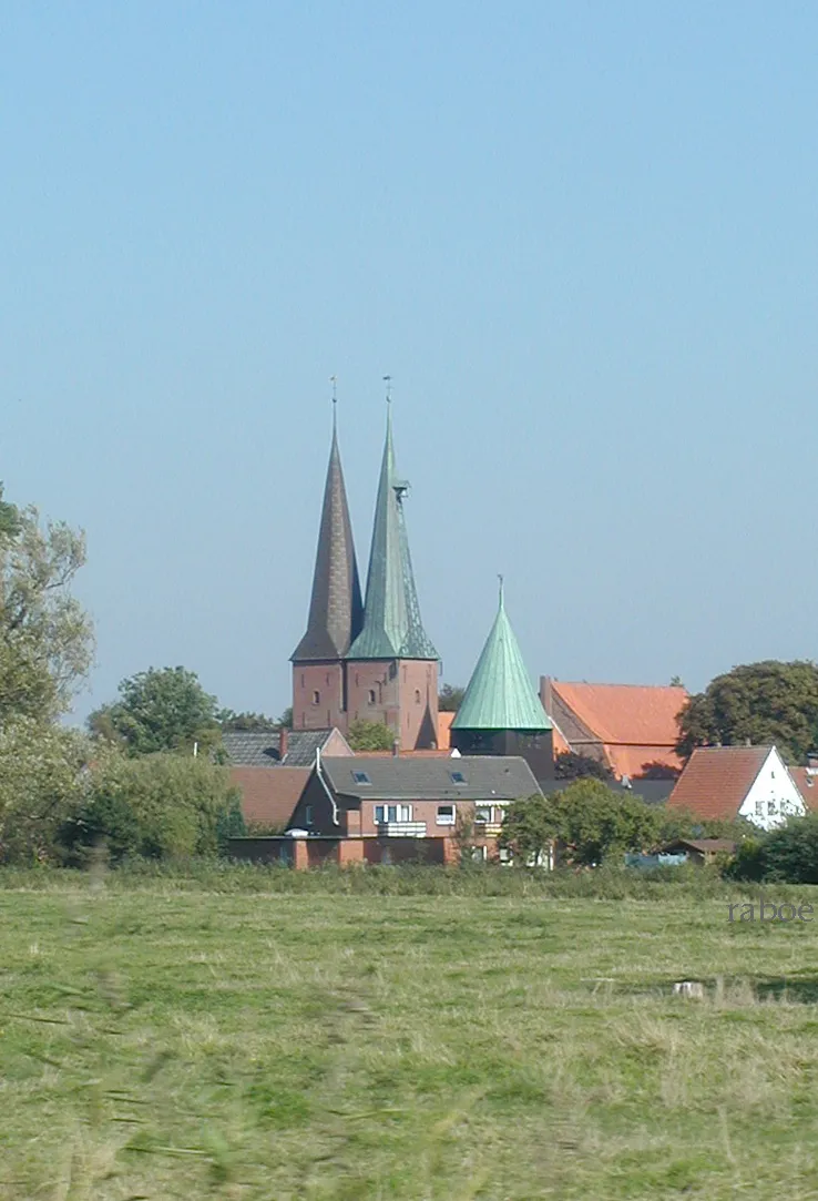 Photo showing: Die Kirchtürme in Altenbruch