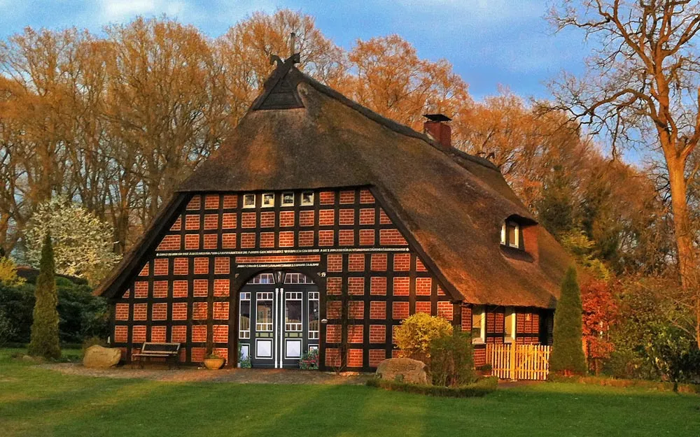 Photo showing: Ostehof in Weertzen, Borchers Hus von 1813