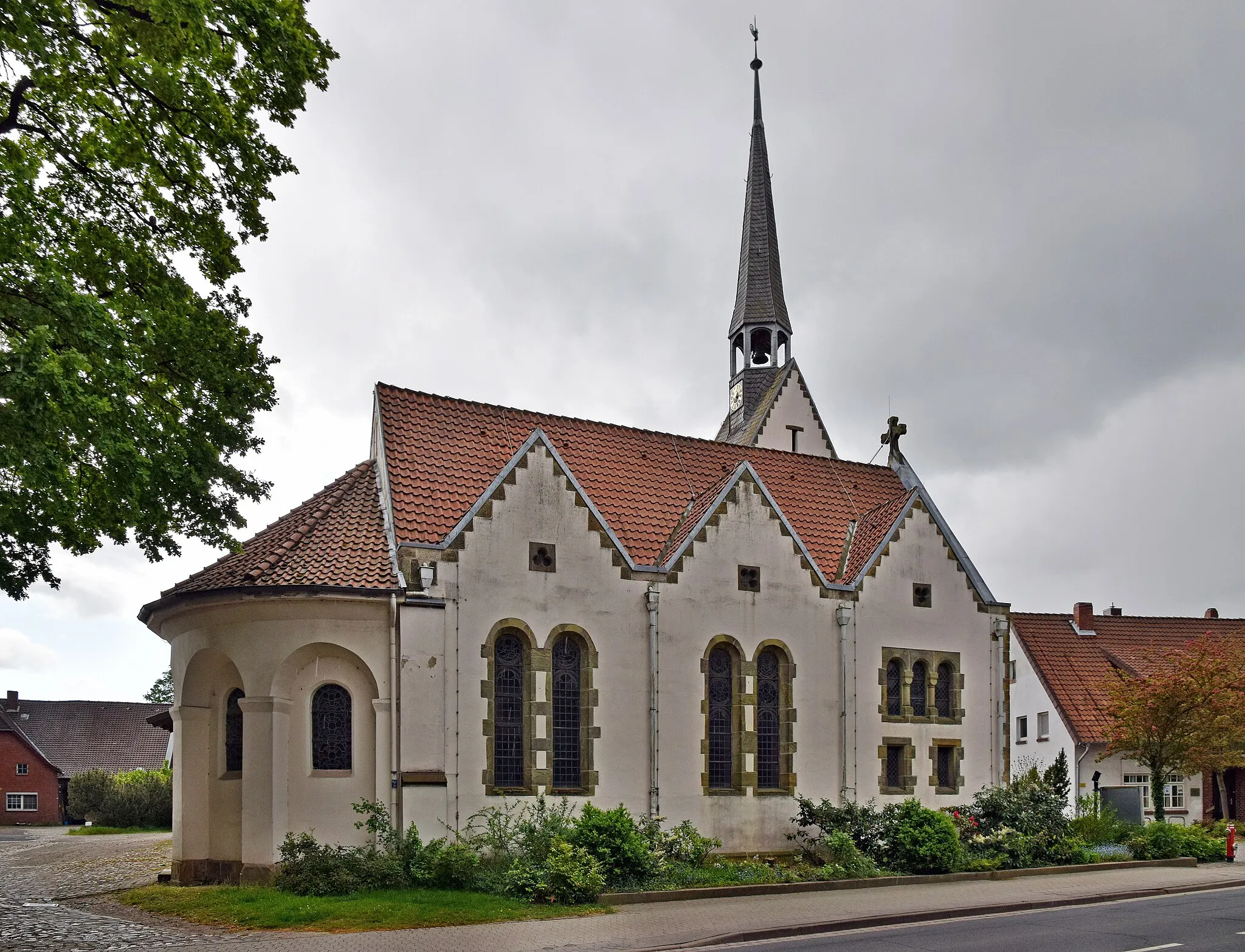 Photo showing: Die ev.-luth. St.-Antonius-Kirche in Immensen