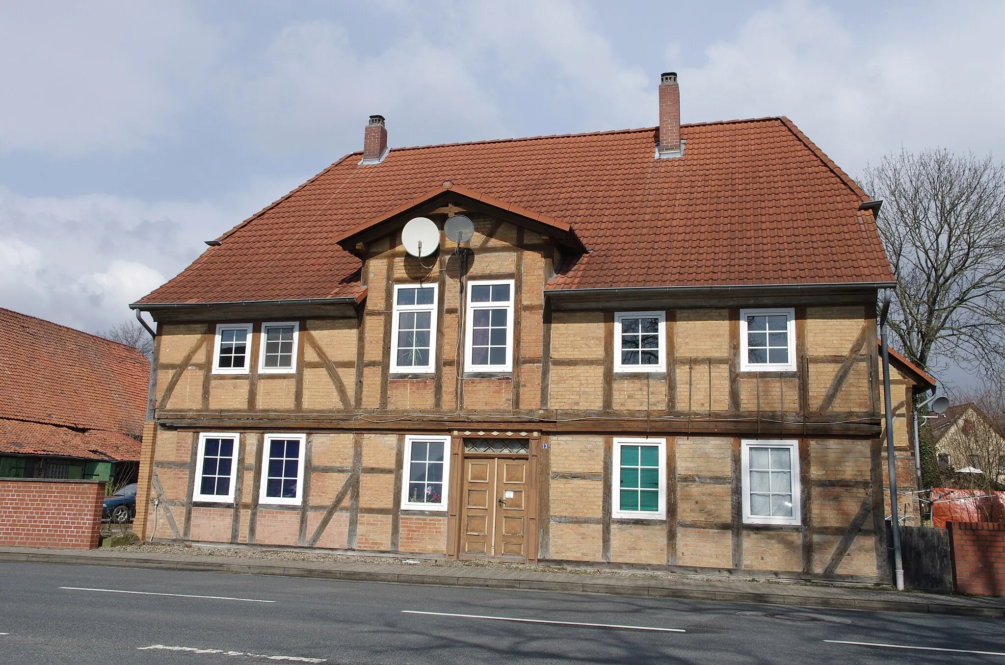 Photo showing: Sehnde, Ortsteil Haimar in Niedersachsen. Das Haus steht unter Denkmalschutz.