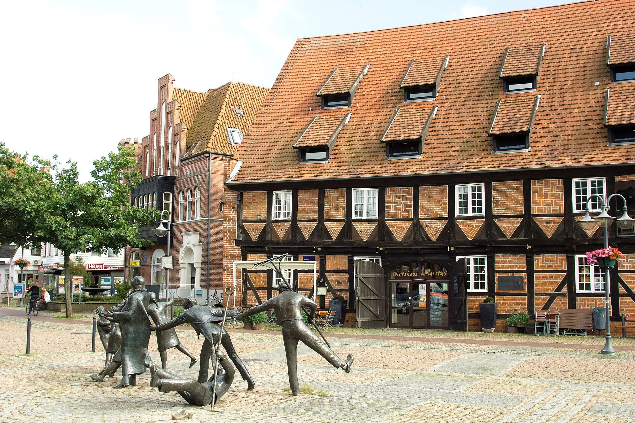 Photo showing: Marstall on the Schlossplatz in Winsen (Luhe)