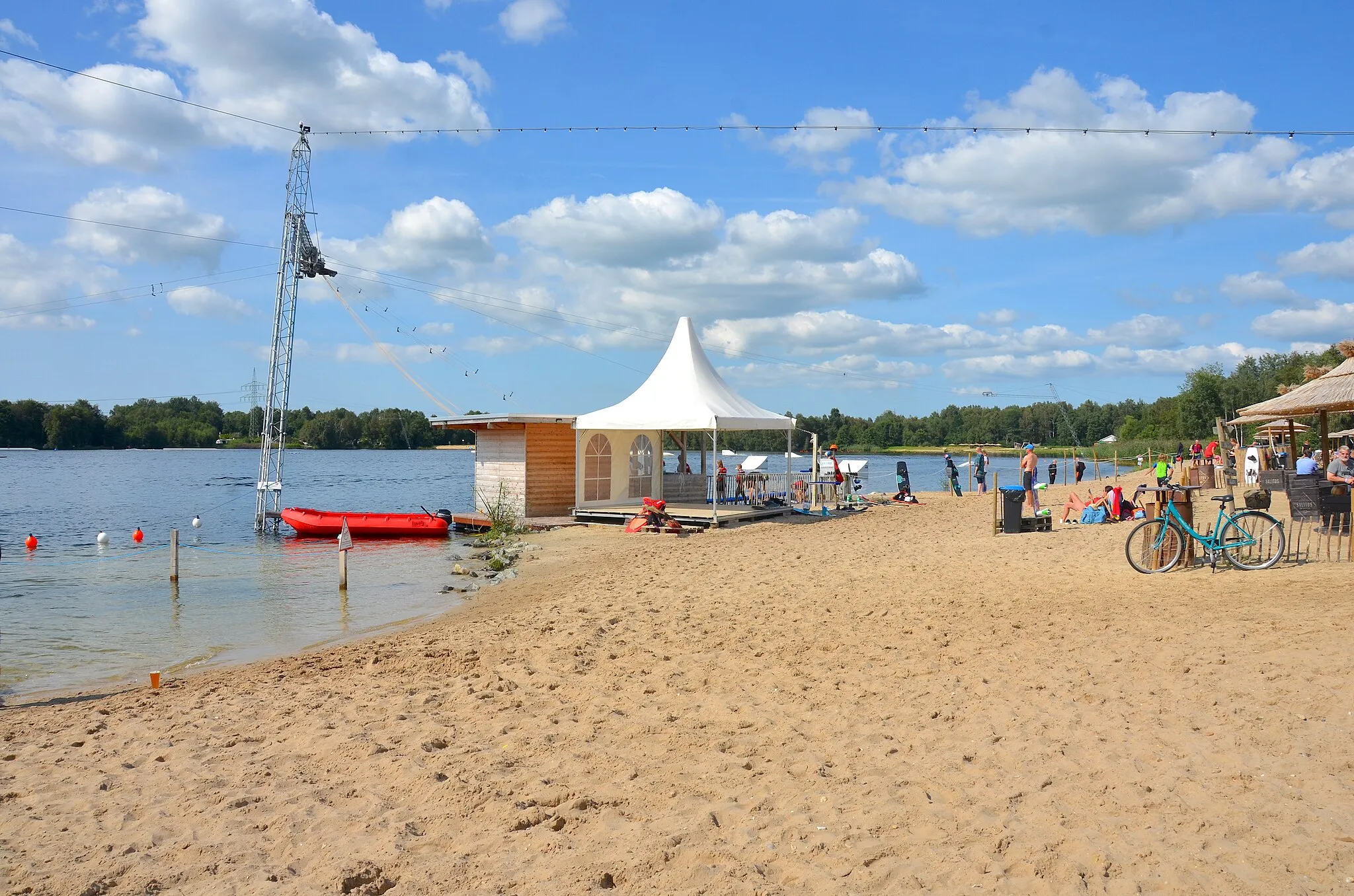Photo showing: Blue Bay, Spadener See bei Schiffdorf-Spaden im Landkreis Cuxhaven in Niedersachsen