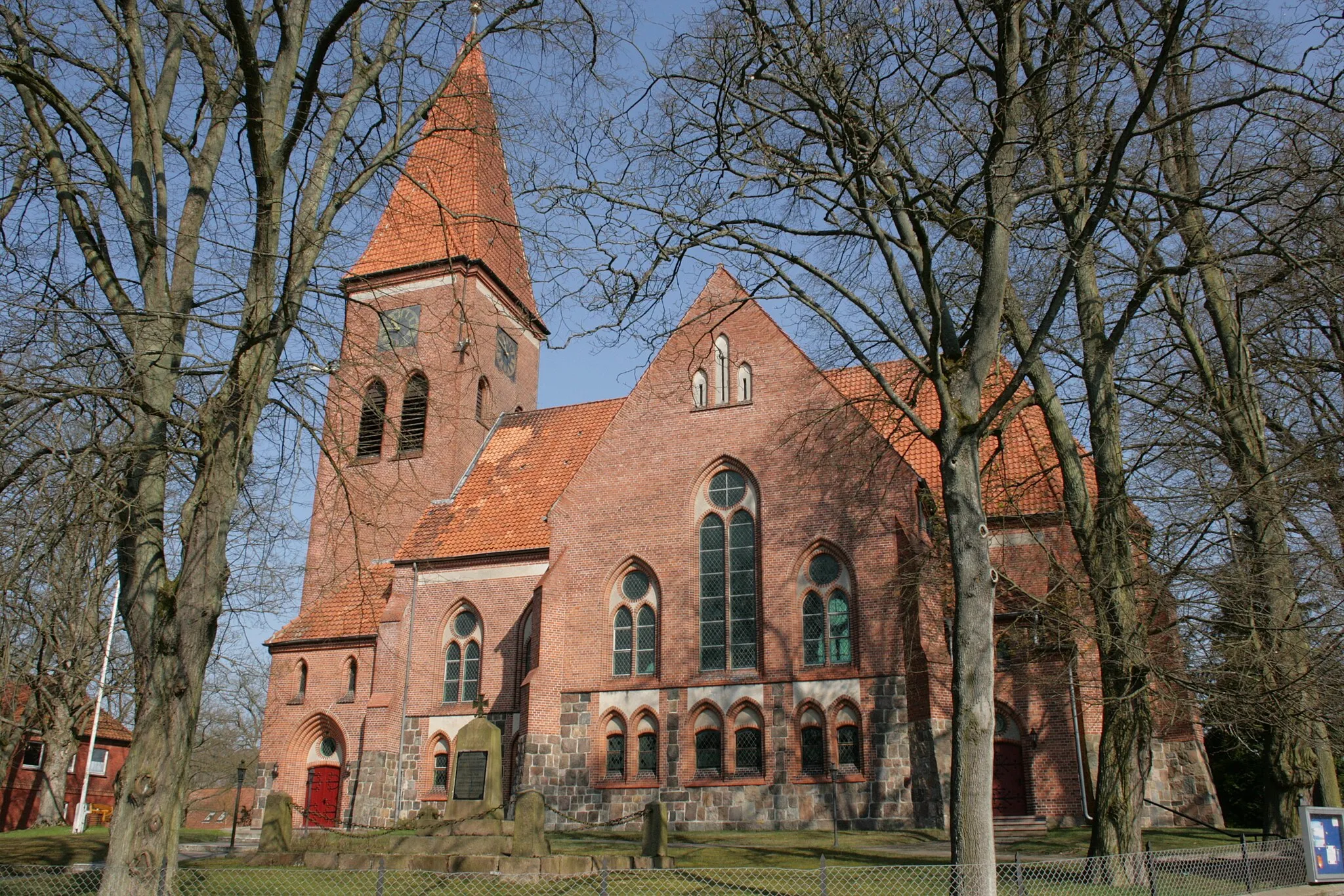 Photo showing: Evangelische Suidbertkirche, Kirchsteig 2 in Wriedel