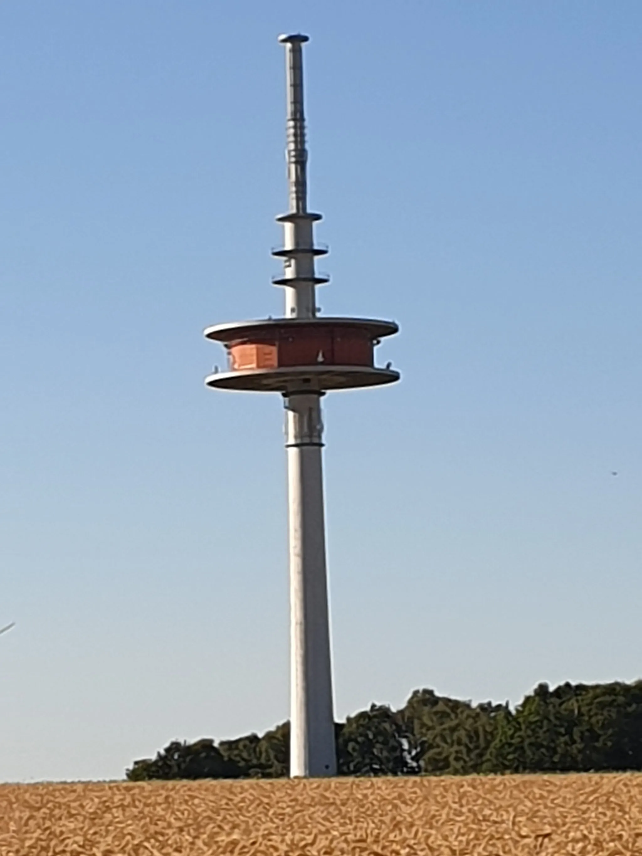 Photo showing: Fernmeldeturm bei Sellhorn, Gemeinde Heeslingen, Landkreis Rotenburg/W., Nds.