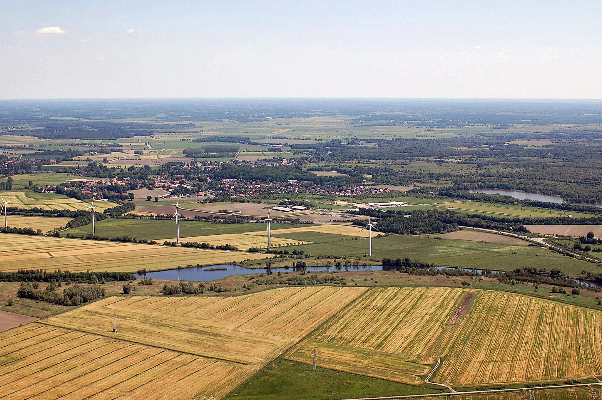 Photo showing: Stotel. Luftbilder von der Nordseeküste 2012-05