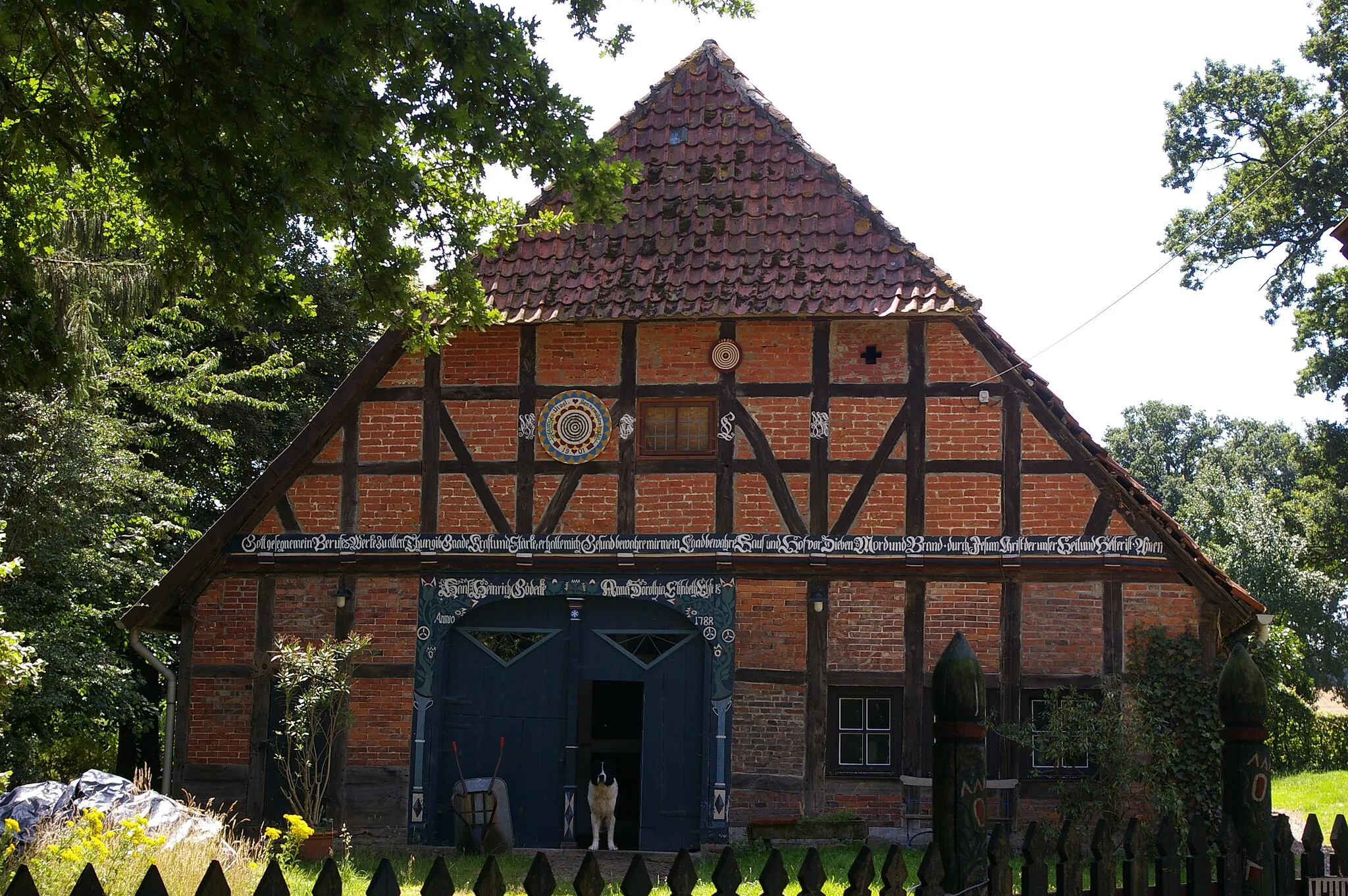 Photo showing: Hofstelle Am Mergelberg 9