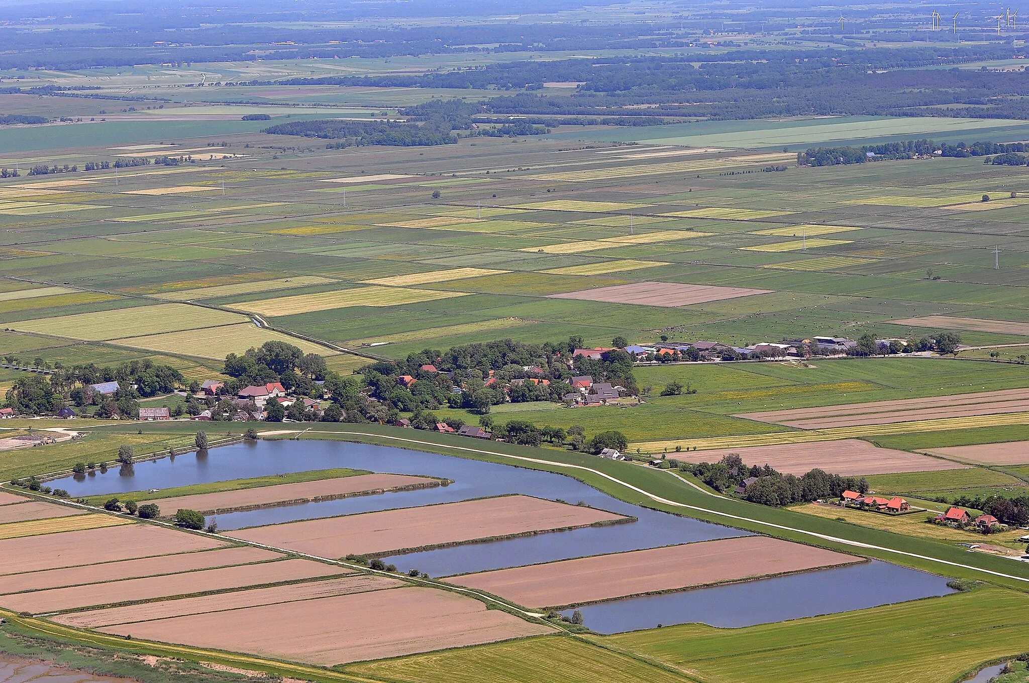Photo showing: Luftbilder von der Nordseeküste 2012-05