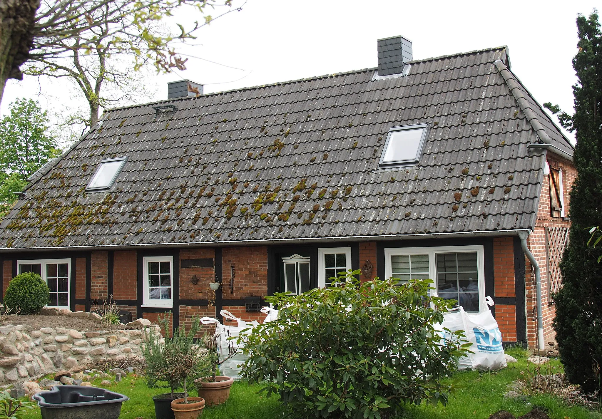 Photo showing: Häuslingshaus in Wardböhmen, Stadt Bergen (Landkreis Celle), Niedersachsen, Germany