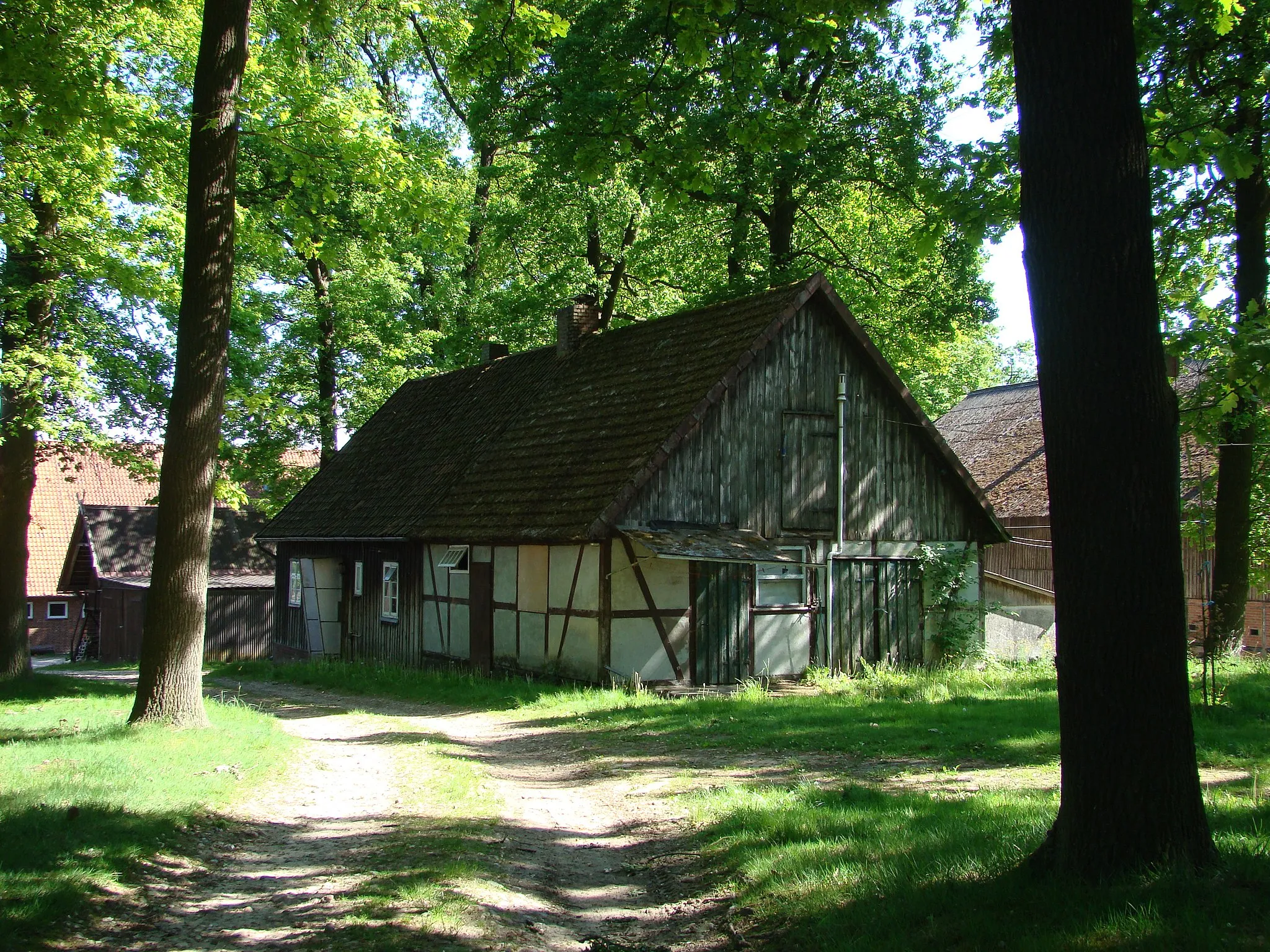 Photo showing: Häuslingshaus in Beckedorf (Landkreis Celle)