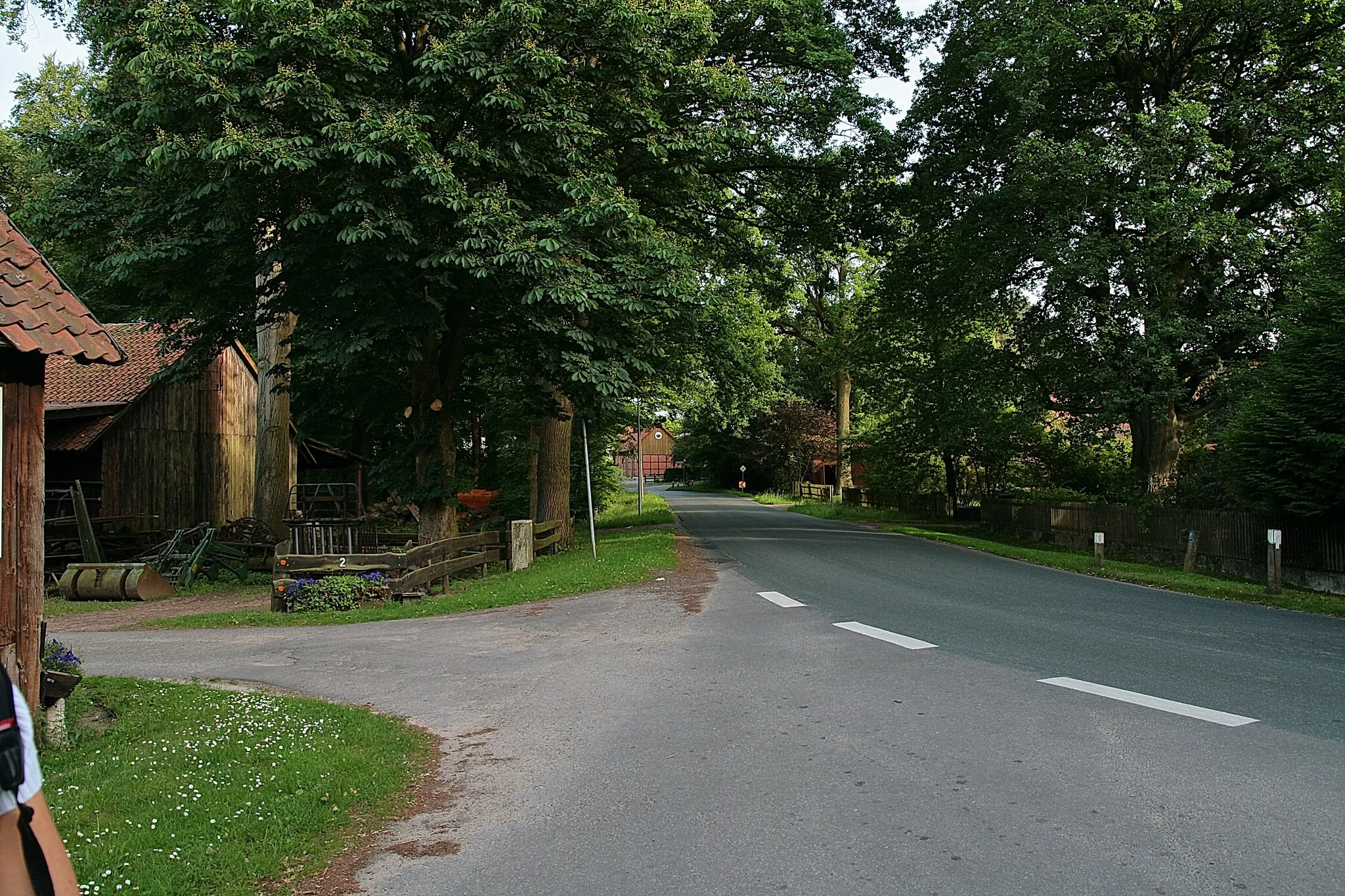 Photo showing: Ortsblick Rodenbostel (Wedemark), Niedersachsen, Deutschland.