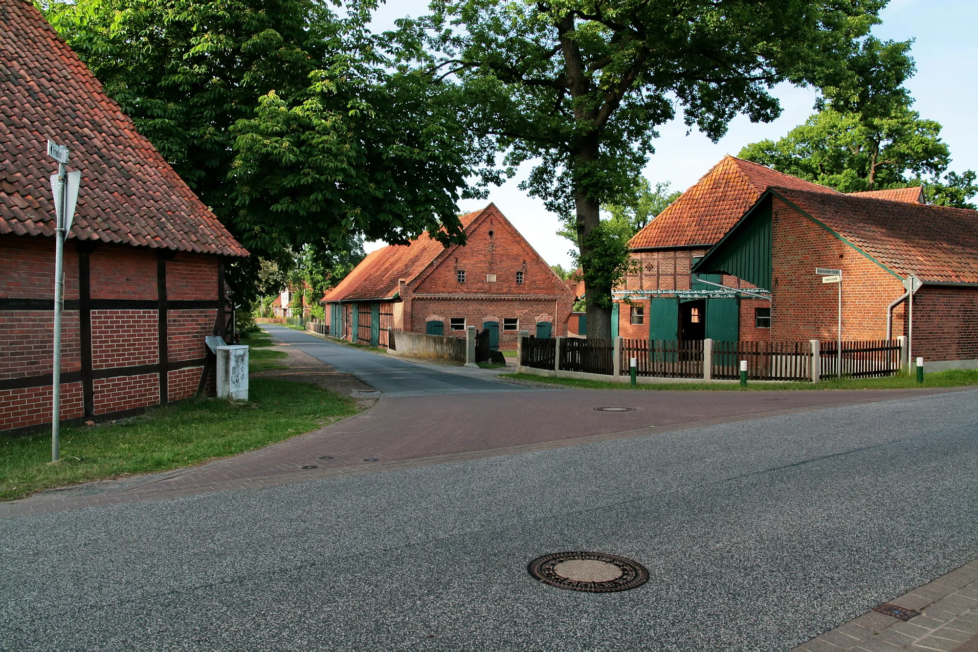 Photo showing: Ortsbild Oegenbostel (Wedemark), Niedersachsen, Deutschland