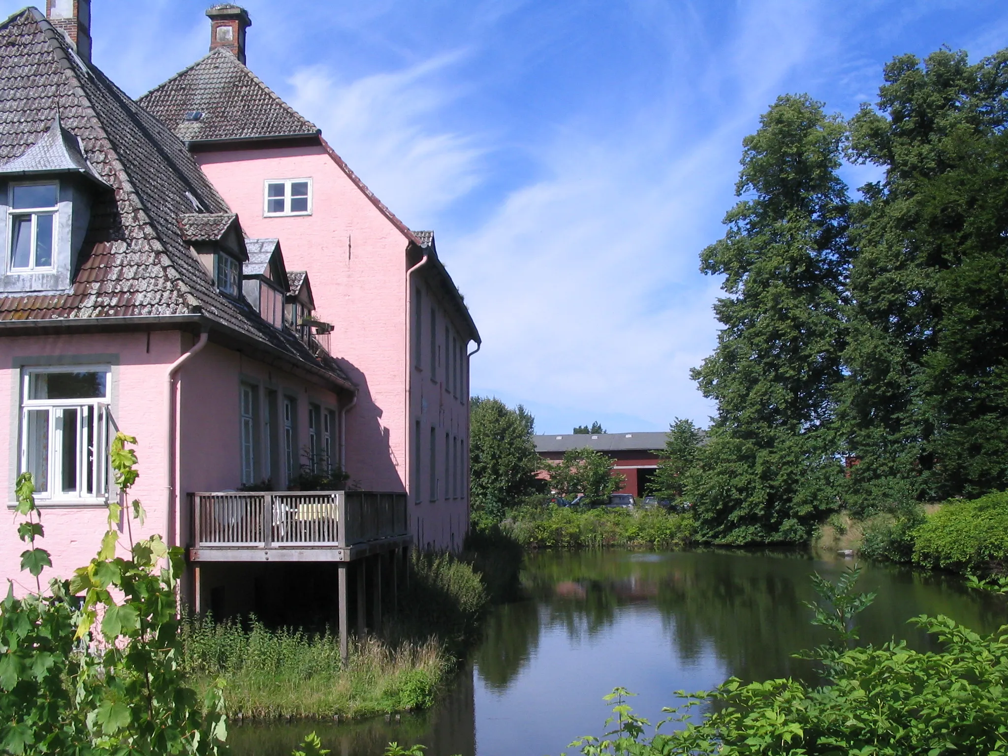 Photo showing: Dammgut in Ritterhude, Niedersachsen.