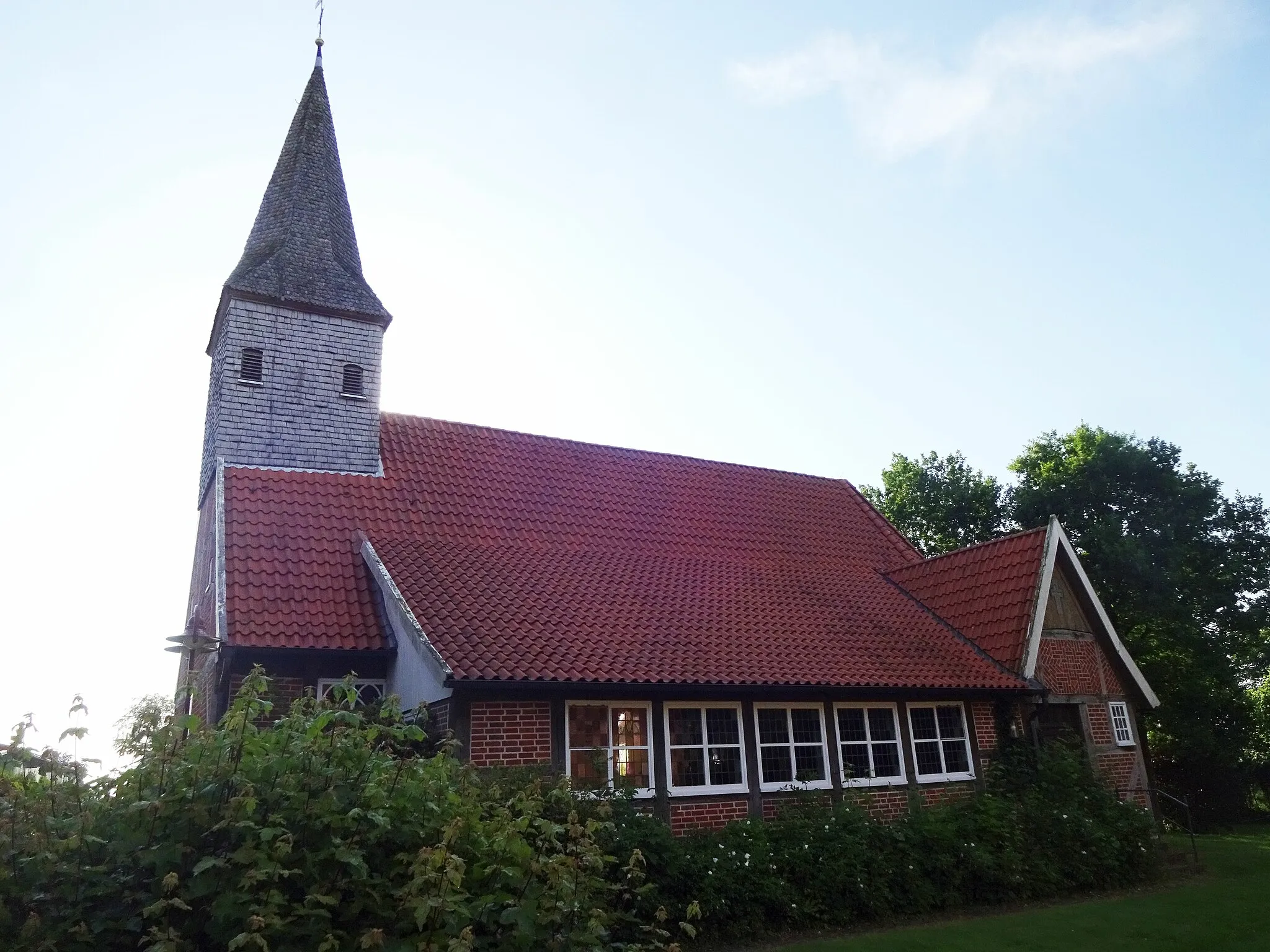 Photo showing: Altluneberg ist ein Ortsteil der Ortschaft Wehdel und gehört zur Einheitsgemeinde Schiffdorf im niedersächsischen Landkreis Cuxhaven.