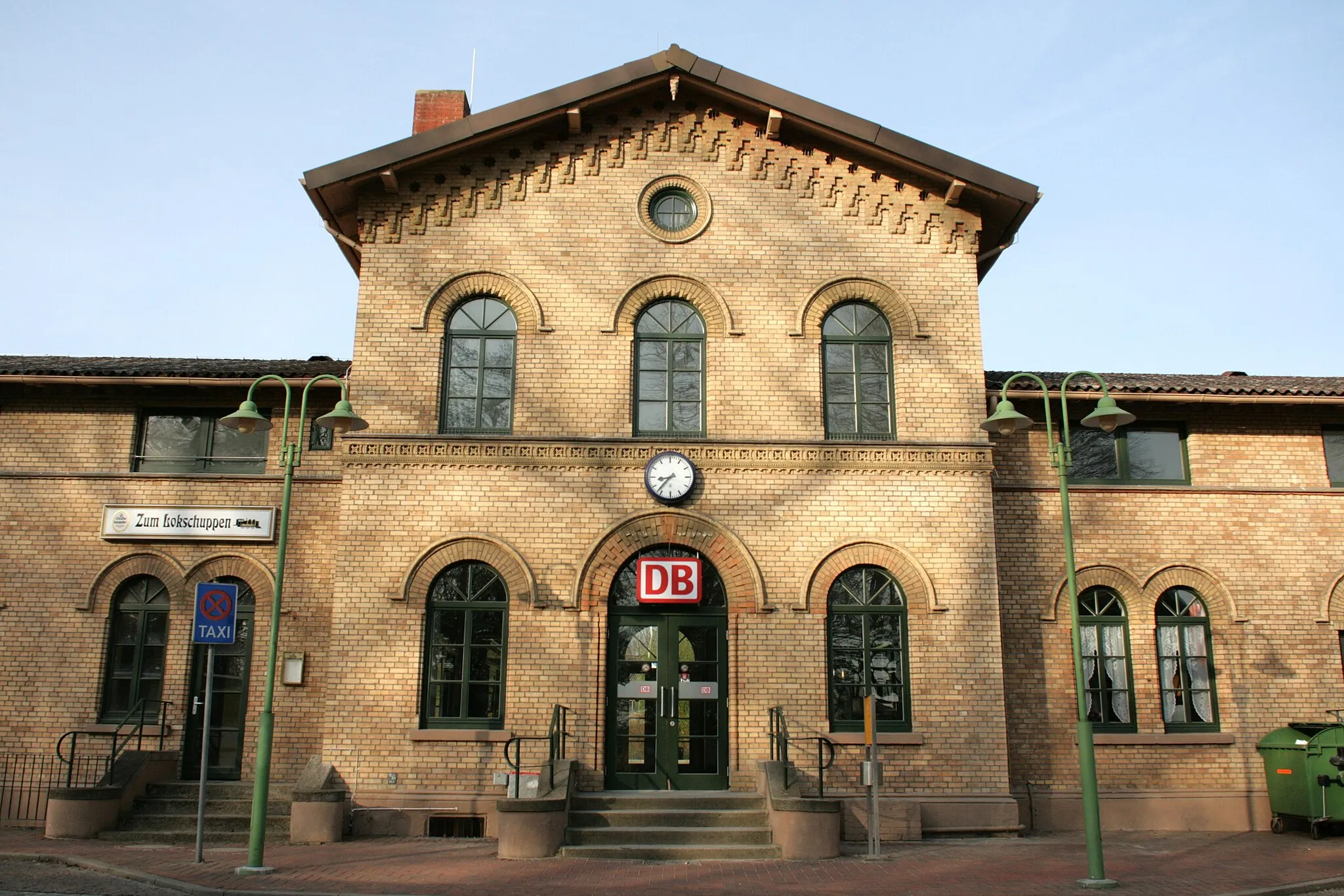 Photo showing: Bahnhof, Am Bahnhof in Bad Bevensen