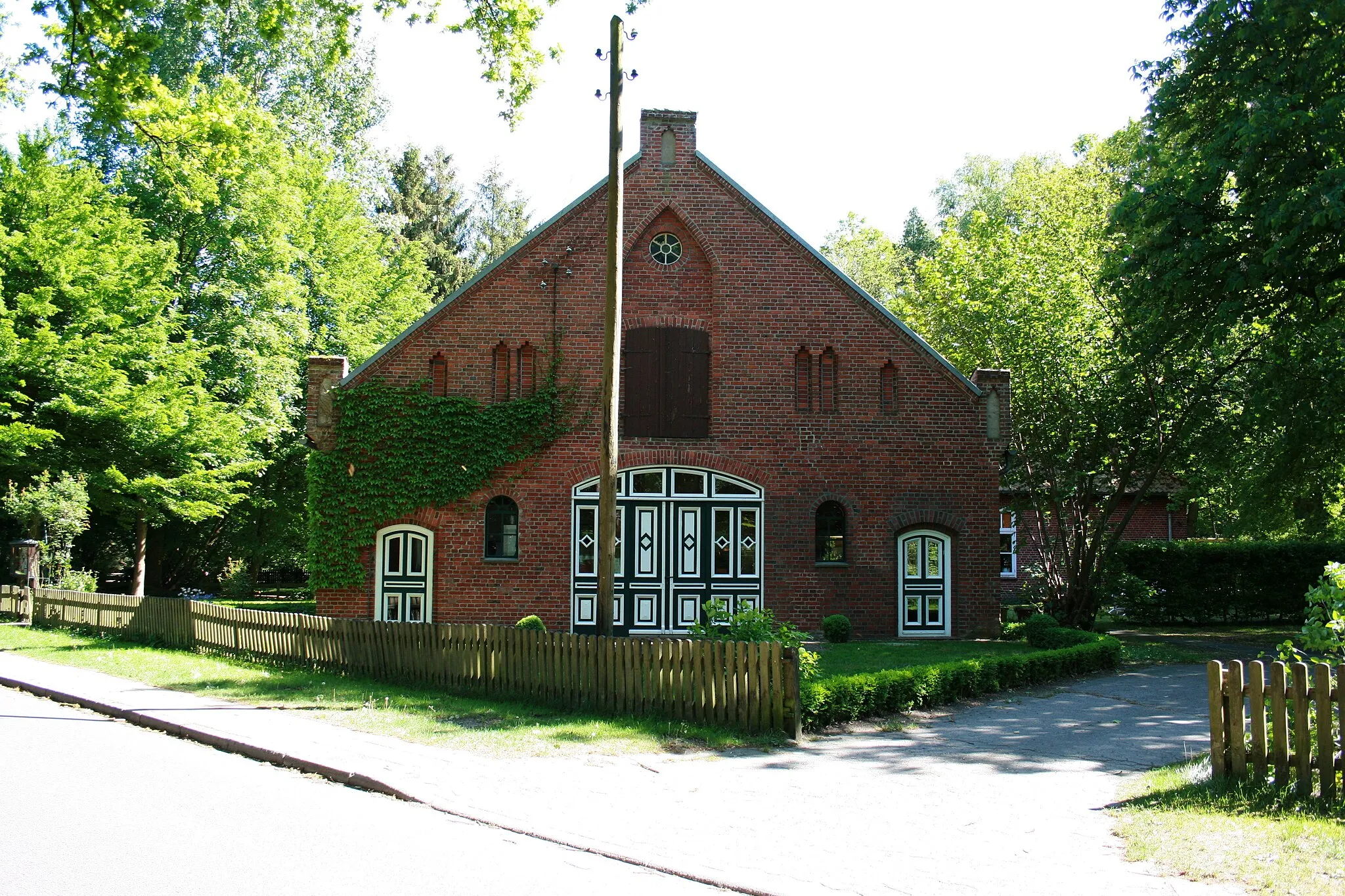 Photo showing: Pult- und Federkiel-Museum in de:Schneverdingen-Insel, Reinsehlener Weg 2