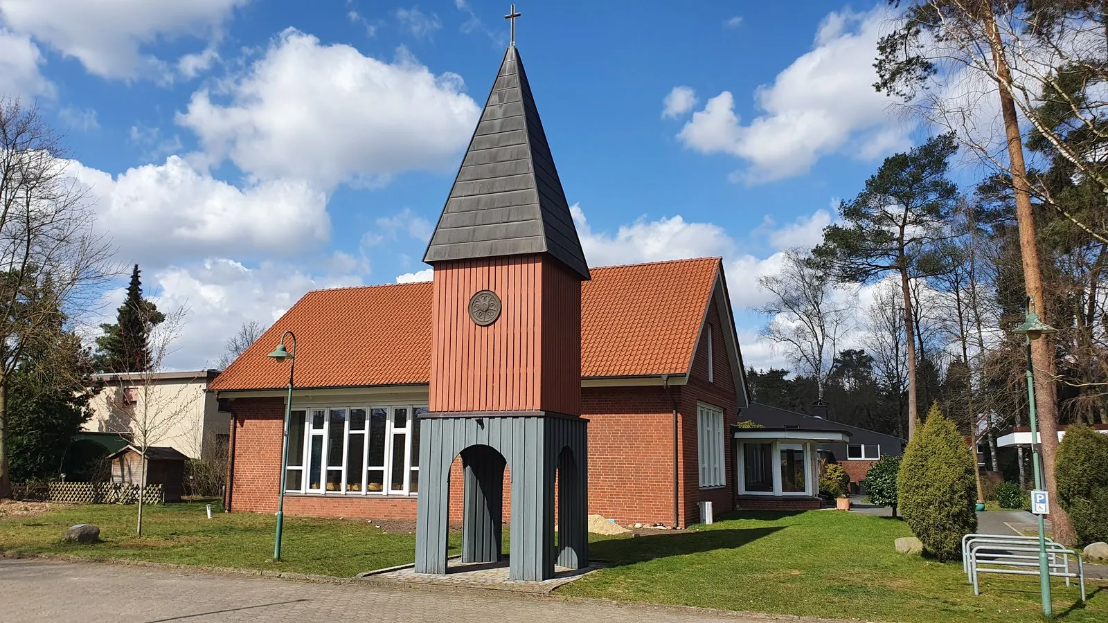 Photo showing: Martin-Luther-Kirche in Holm-Seppensen