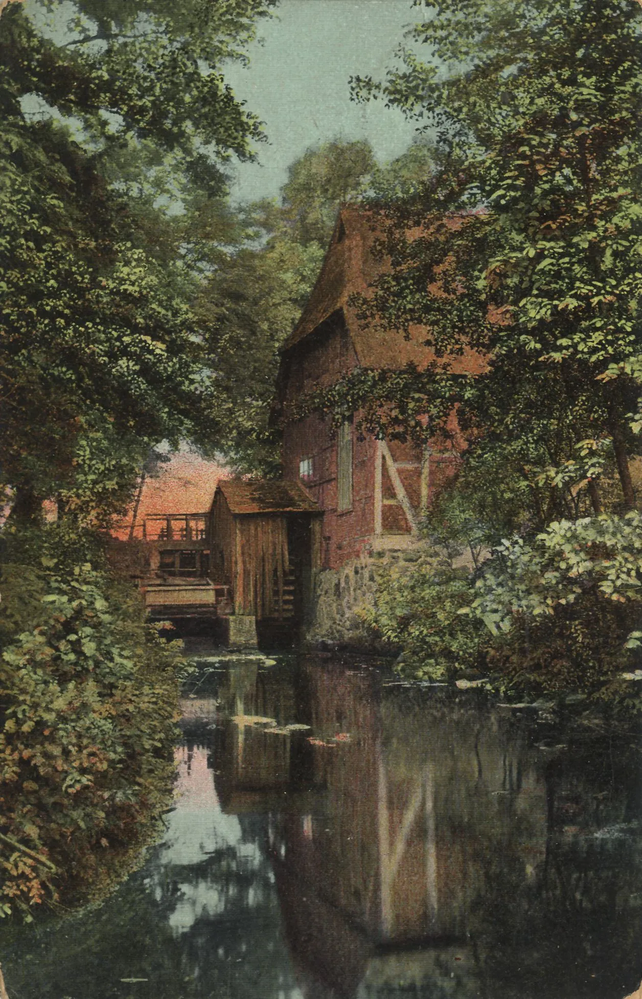 Photo showing: Seppenser Mühle um 1900 in Holm-Seppensen