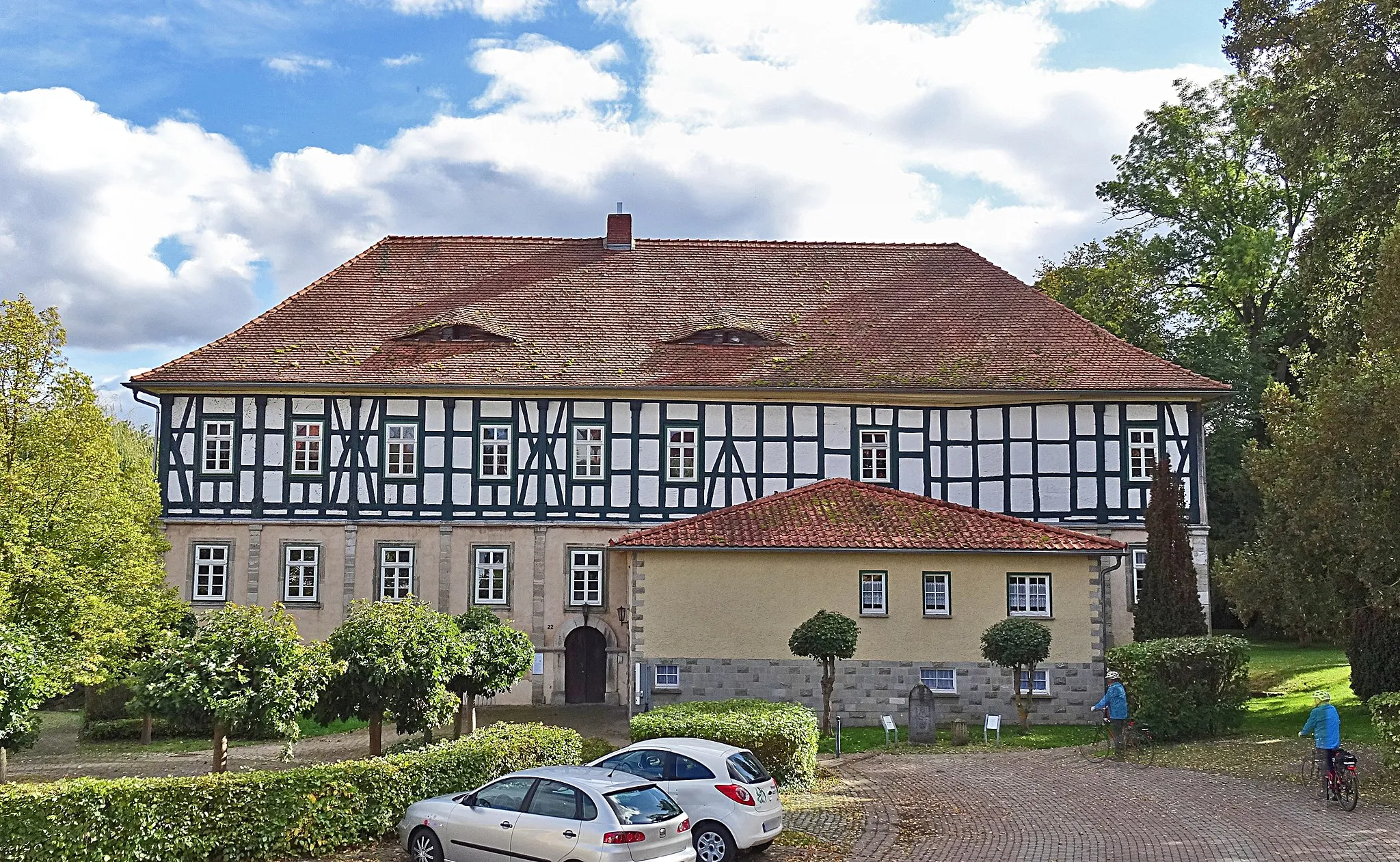 Photo showing: Alten Gutshaus (Schloss) Oppershausen