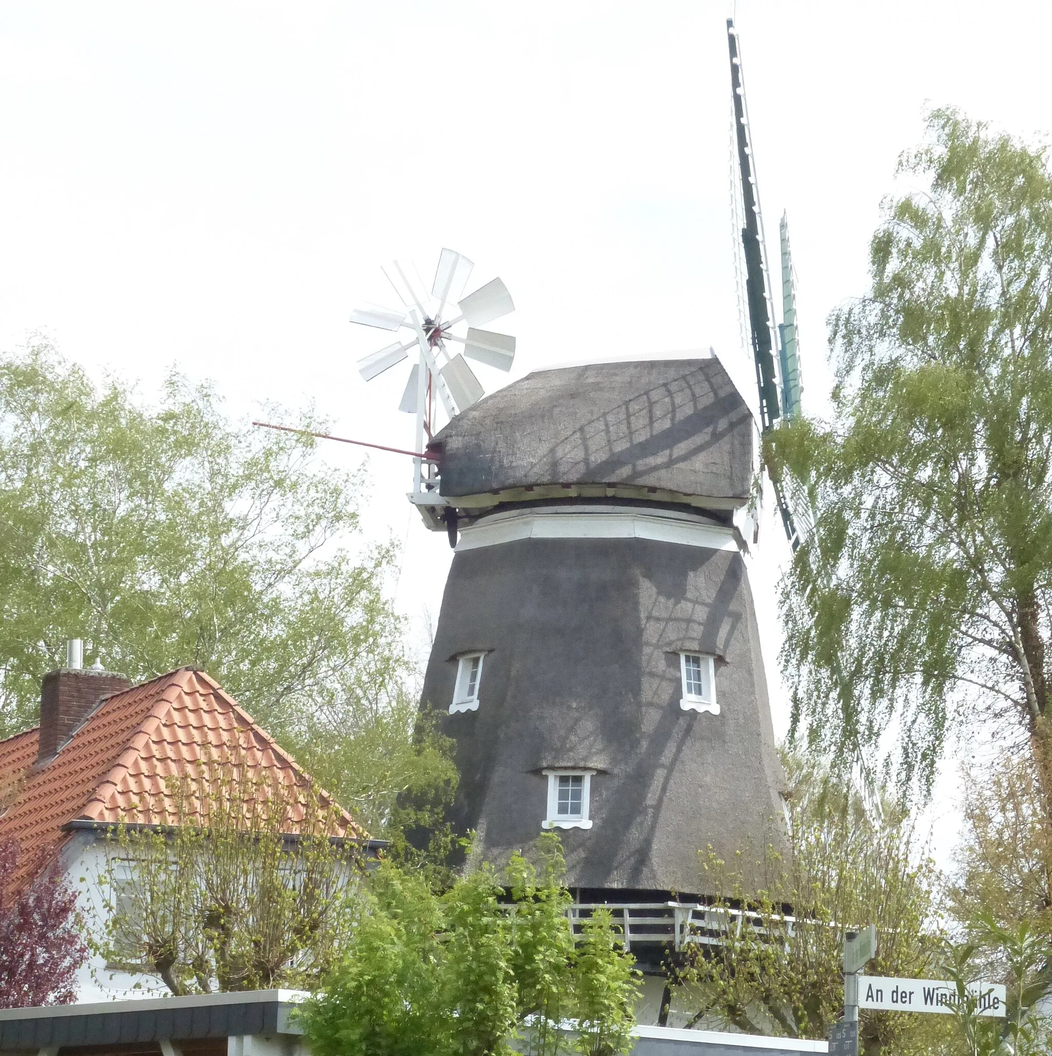 Photo showing: Windmühle in Achim-Uesen