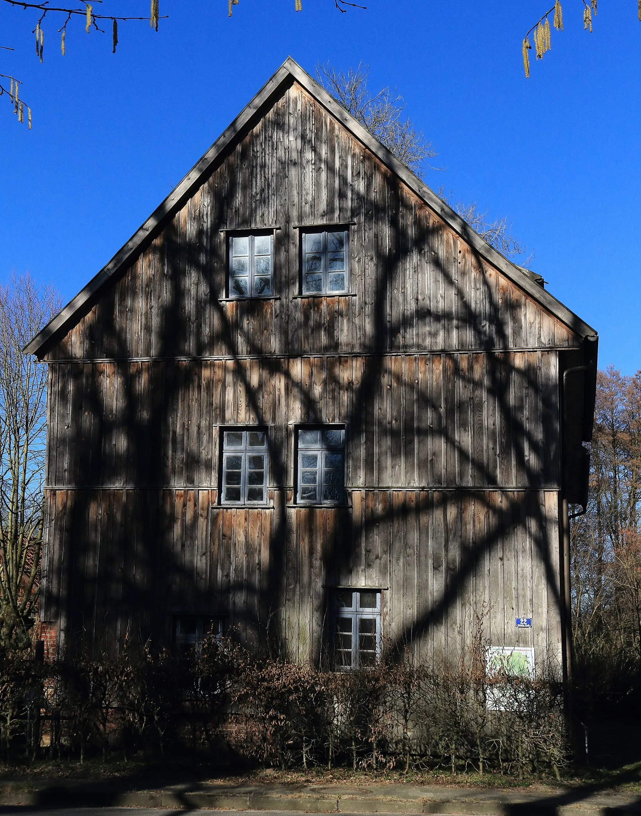 Photo showing: Denkmal-geschützte Wolfhagen-Mühle an der Lutter, Marwede