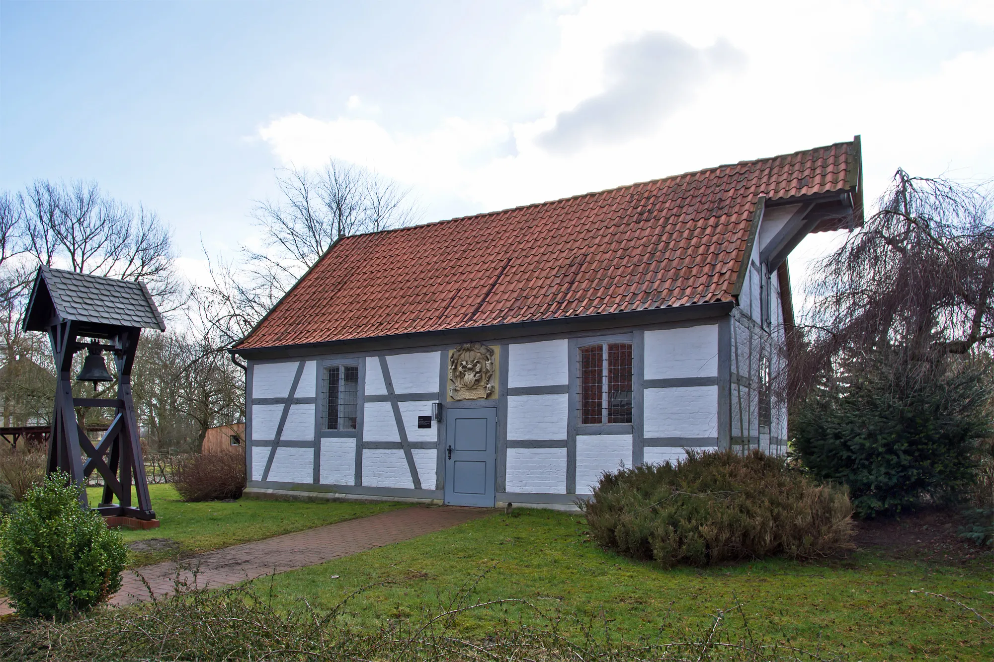 Photo showing: Chapel of the village Kolborn near Lüchow (district Lüchow-Dannenberg, northern Germany).