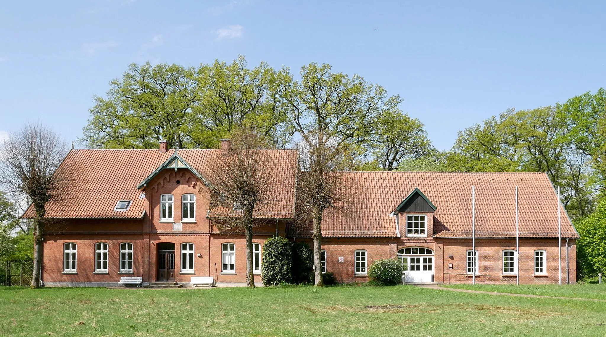 Photo showing: Hof Möhr, Schneverdingen, Lower Saxony