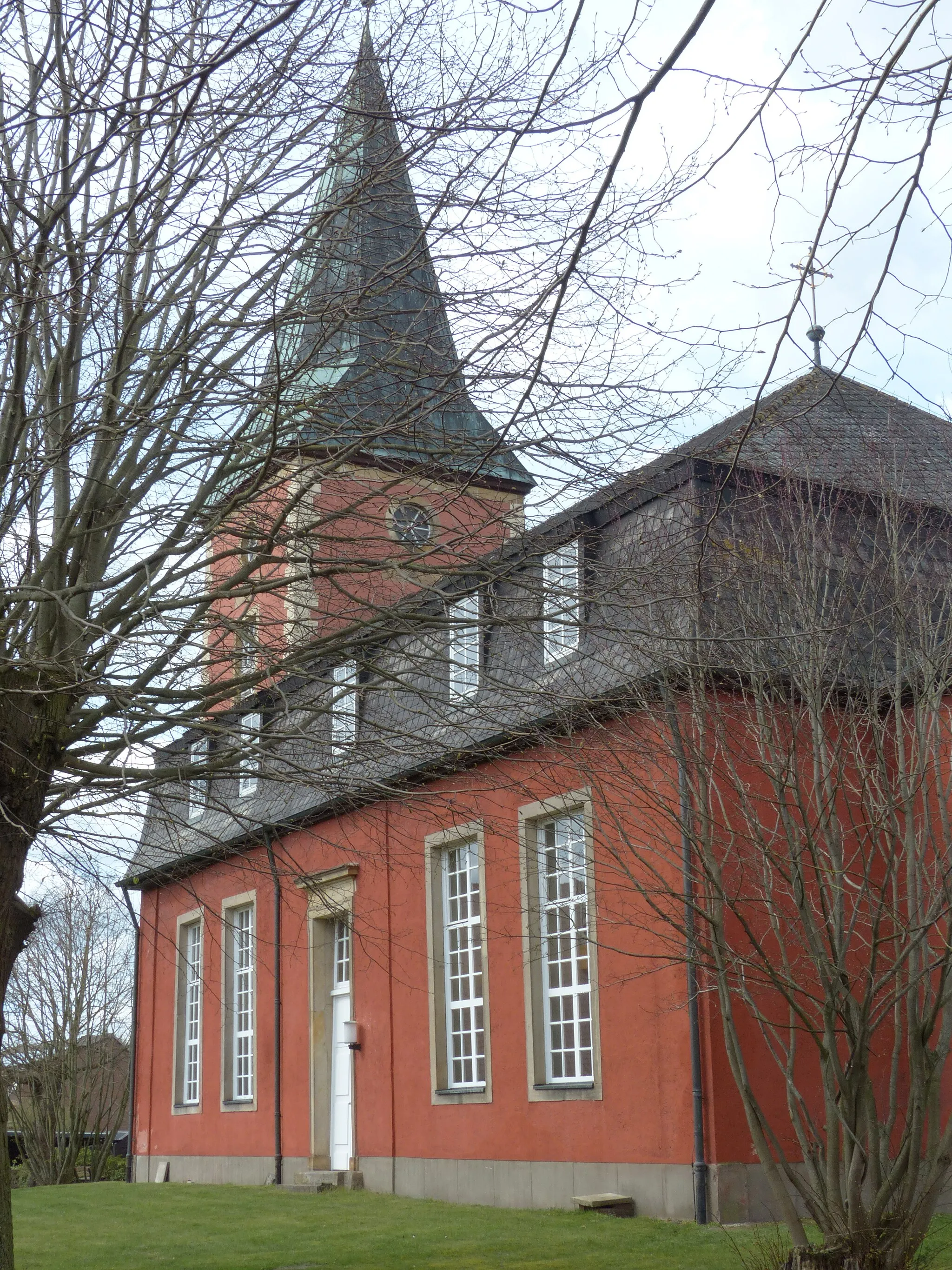 Photo showing: Dorfkirche, errichtet 1819