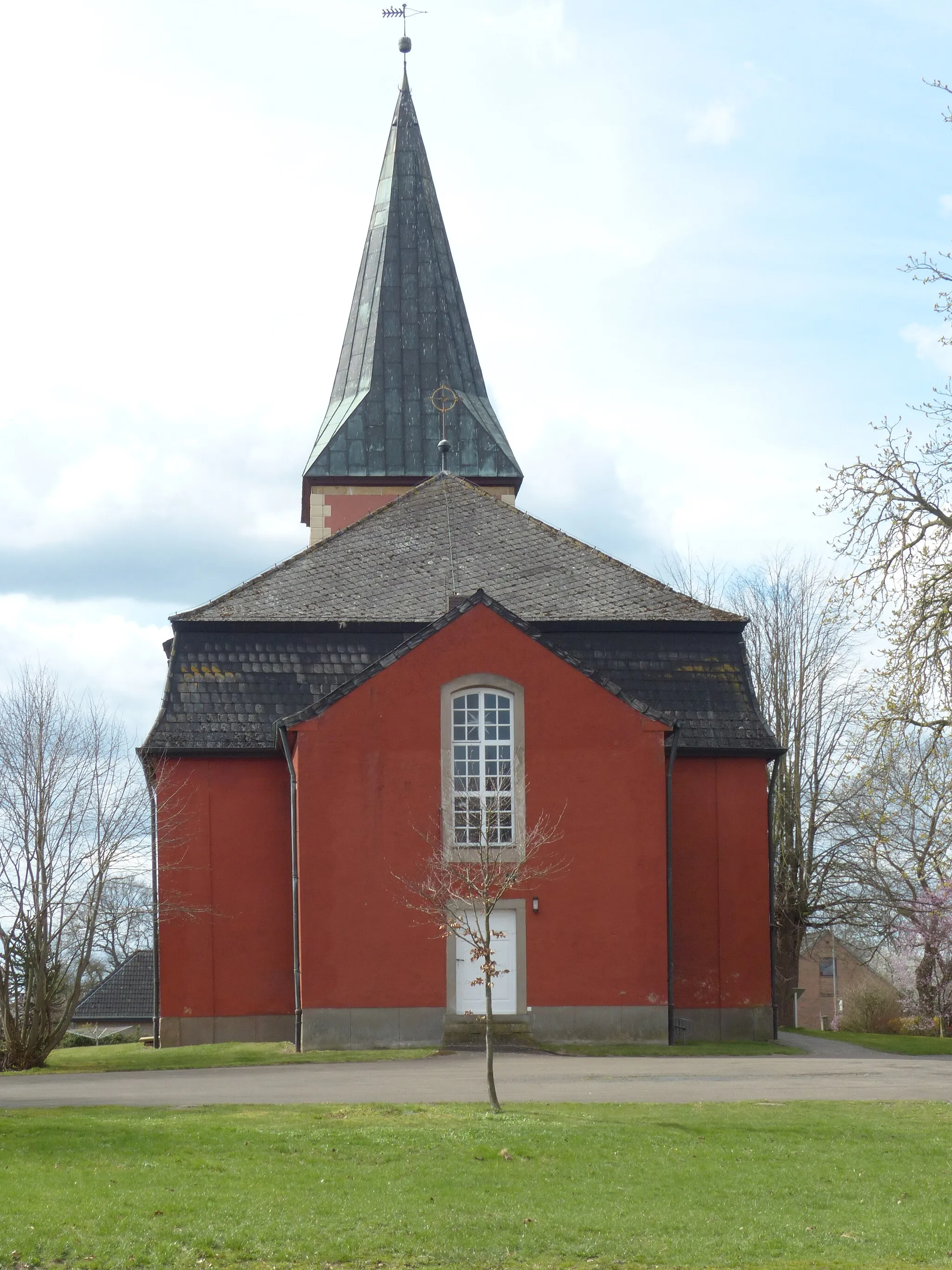 Photo showing: Dorfkirche, errichtet 1819