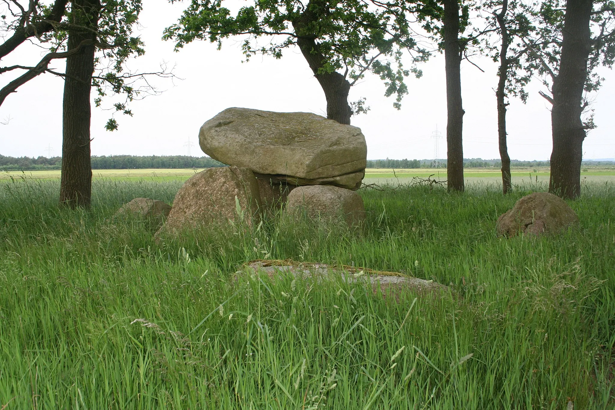 Photo showing: Megalithic tomb Großenhain