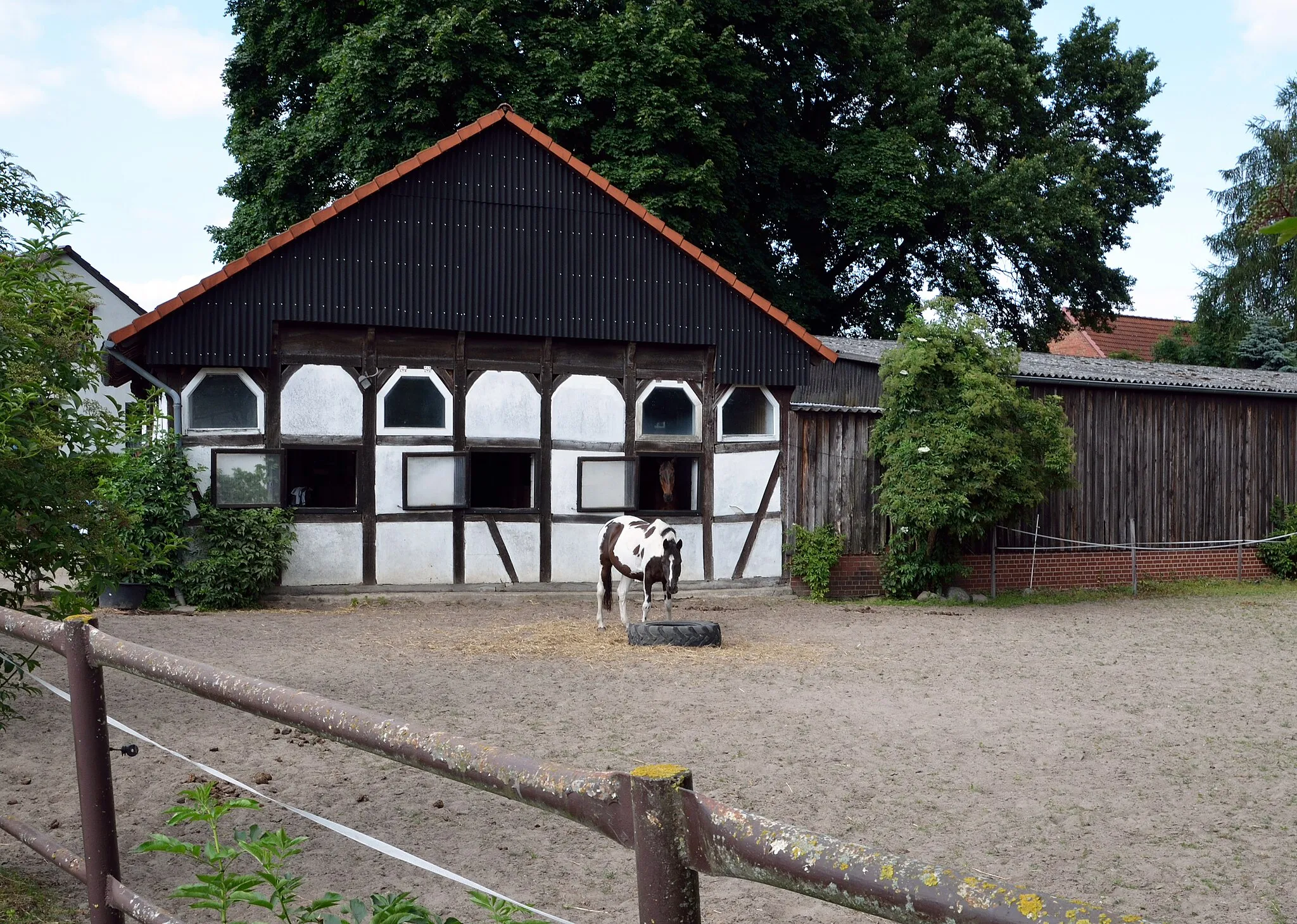 Photo showing: Pferdestall in Kolshorn, Beinhorner Weg